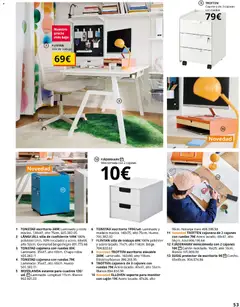 Vista previa IKEA - Haz espacio para lo que más quieres válido desde el 01/09/2026 | Página: 53 | Productos: Monitor, Cajonera, Estante, Silla