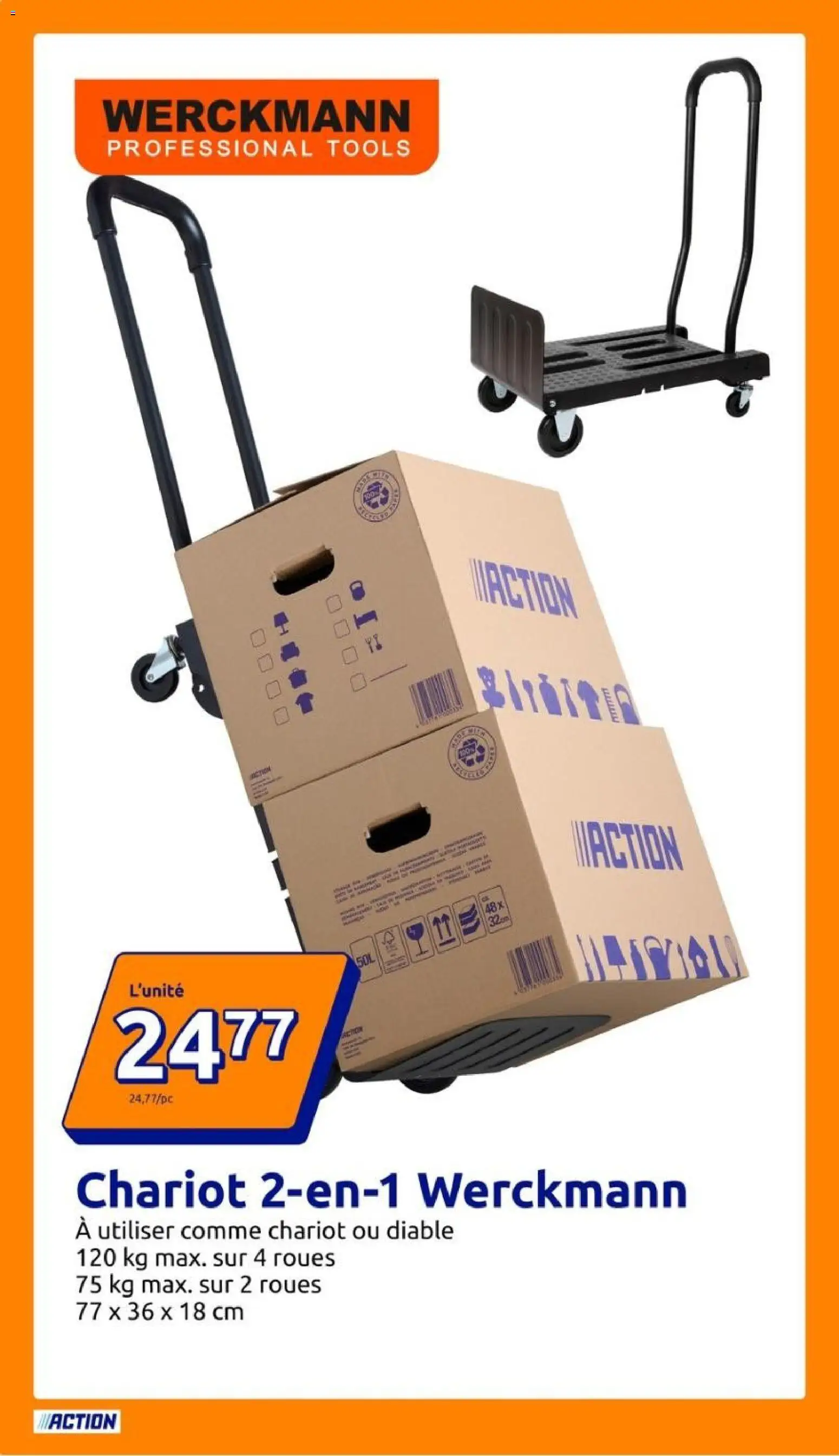{H1} | Page: 16 | Produits: Diable, Chariot