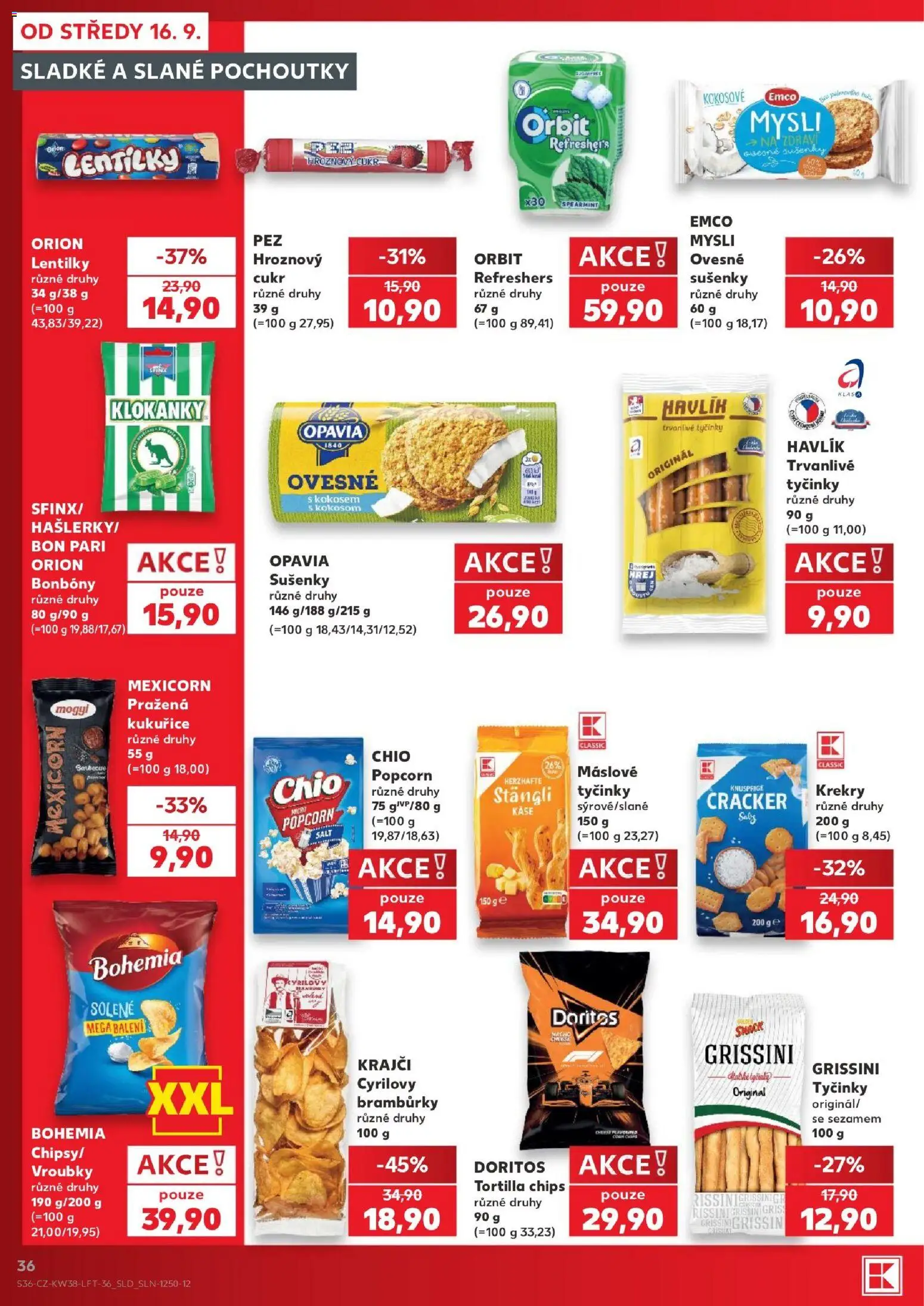 Kaufland leták - Chomutov od 16.09.2026 | Strana: 36