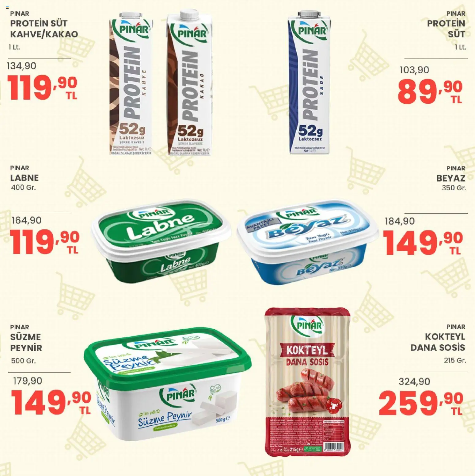 Sarıyer Katalog - 07 Ağustos 2026 tarihinden itibaren geçerlidir | Sayfa: 15 | Ürünler: Kahve, Şeker, Süzme peynir, Sosis