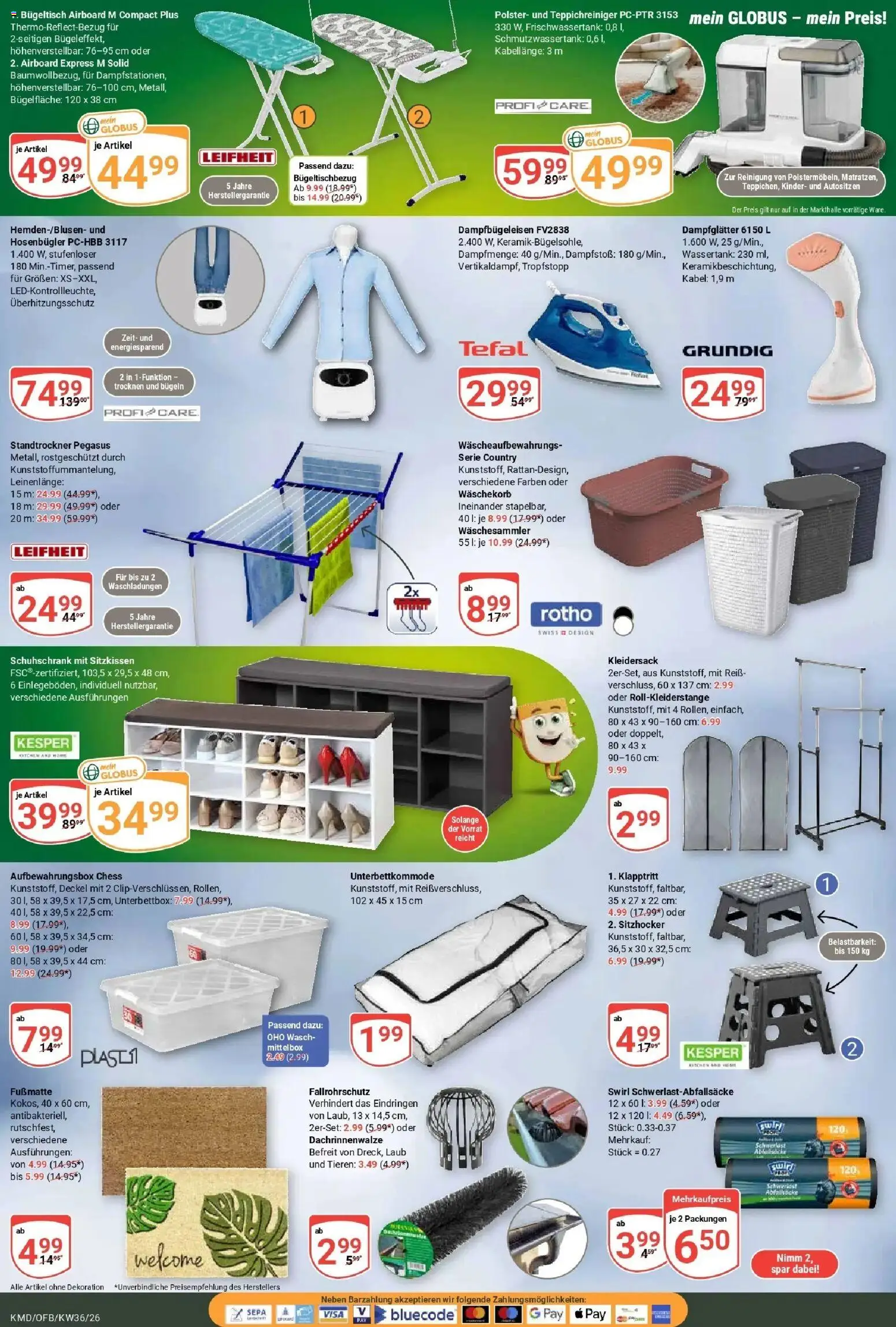 Globus Prospekt Köln (ab 31.08.2026) » Angebote online | Seite: 26 | Produkte: Kabel, Box, Fußmatte