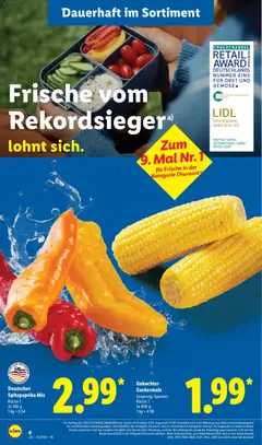 Lidl Prospekt ab 15.06.2026 gültig | Seite: 2 | Produkte: Gemüse, Obst