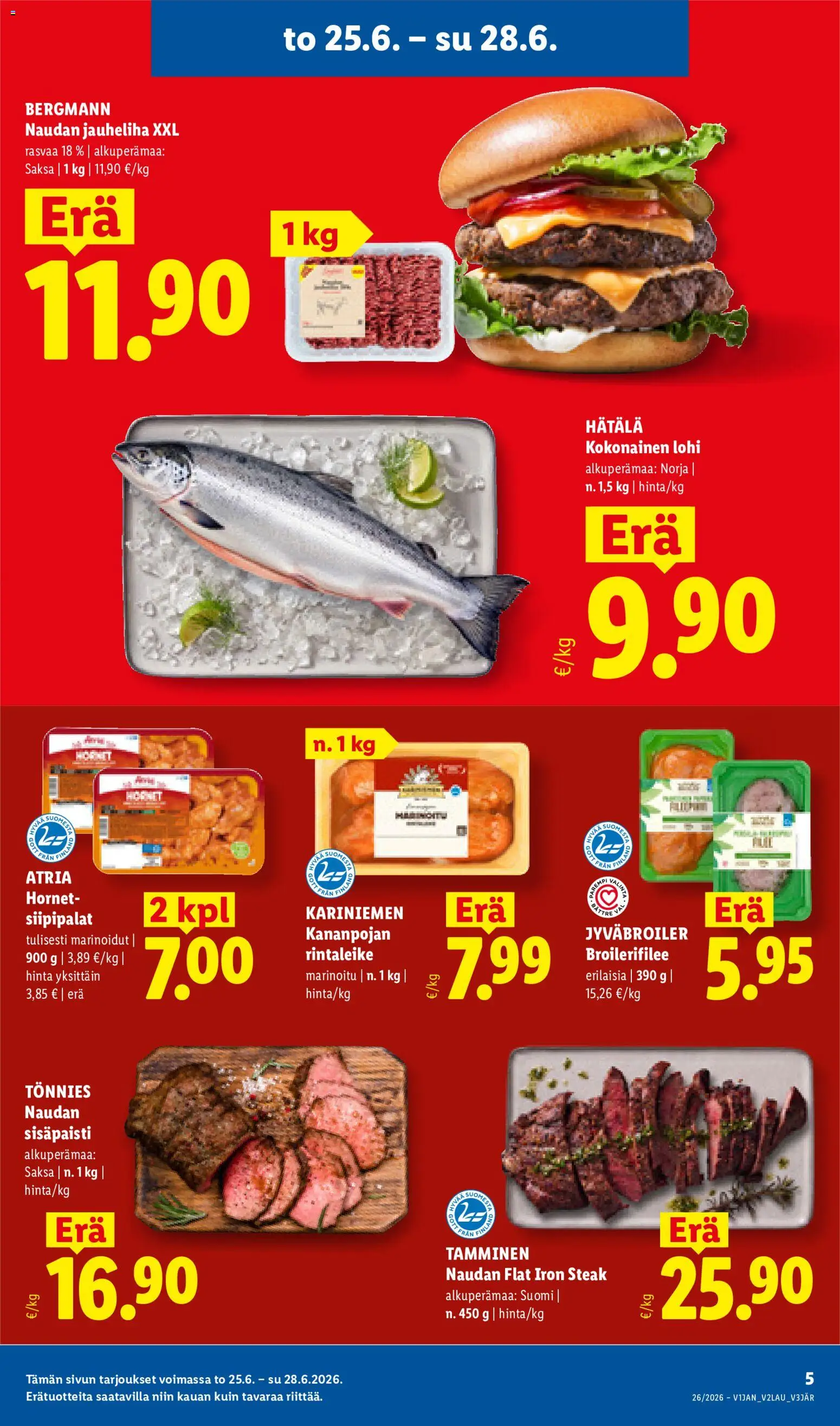 Lidl tarjoukset – voimassa 25/06/2026 alkaen | Sivu: 5