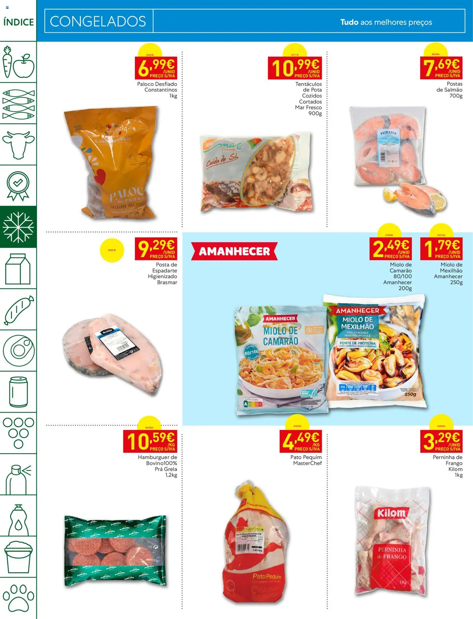 Recheio folheto Madeira │ válido de 15/09/2026 | Página: 8 | Produtos: Frango, Camarão, Salmão, Proteina