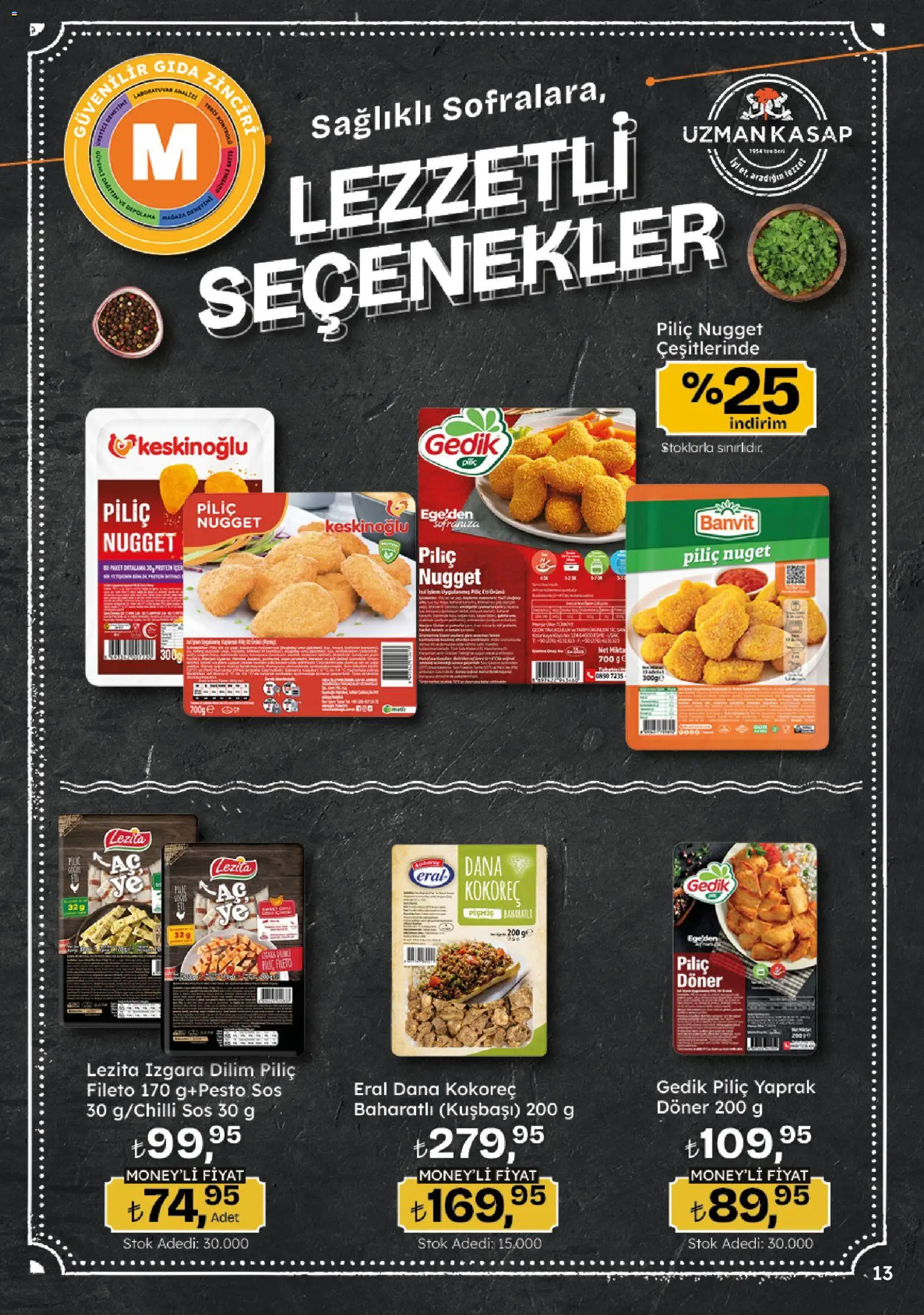 Migros Katalog - 5M Migroskop Dijital - 10 Eylül 2026 tarihinden itibaren geçerlidir | Sayfa: 13 | Ürünler: Sos, Piliç, Izgara, Piliç nugget
