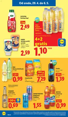 Lidl katalog akcije – veljaven od 29.04.2026 | Stran: 16 | Izdelki: Kos, Ledeni čaj, Gin, Limona