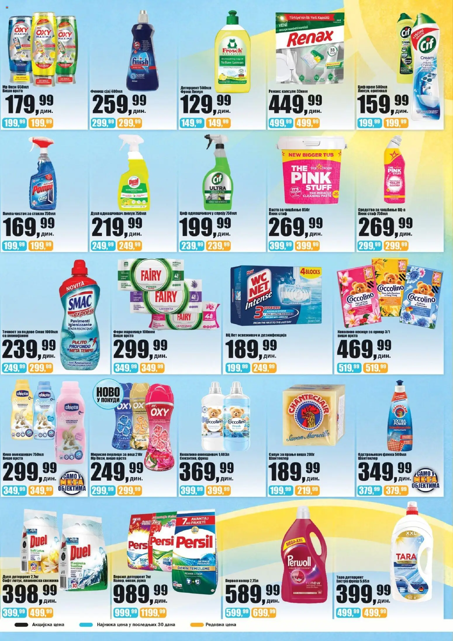 Sunce katalog - važi od 27.10.2026 | Strana: 7 | Proizvode: Finish, Lotus, Perwoll, Coccolino