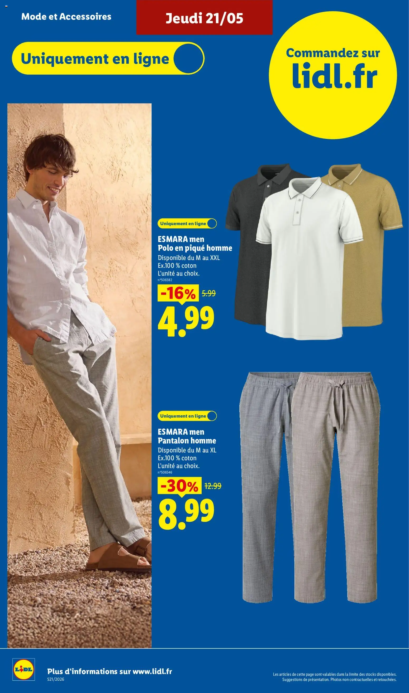 {H1} | Page: 14 | Produits: Polo, Coton, Pantalon