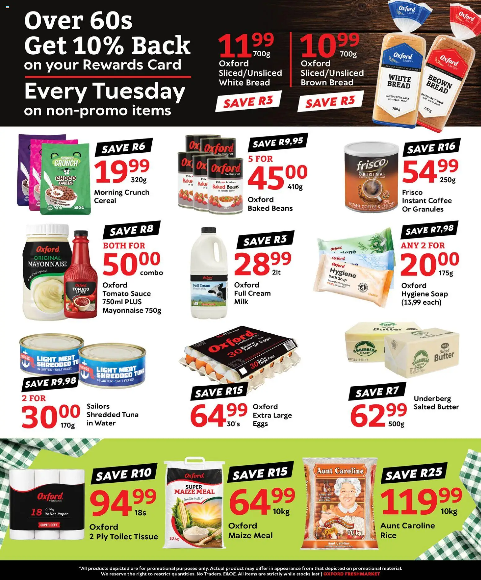 New Oxford Freshmarket catalogue – valid from 21/07/2026 | Page: 3 | Products: Beans, Eggs, Light, Soap