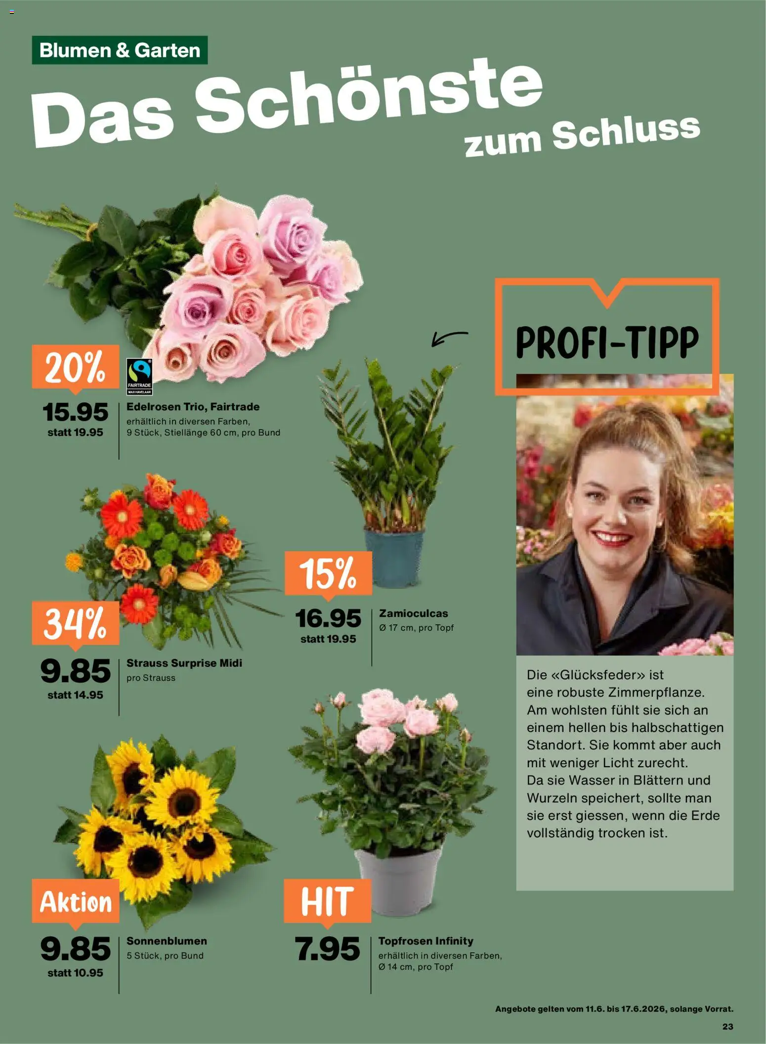 Migros aktionen – gültig ab 11.06.2026 | Seite: 23 | Produkte: Wasser