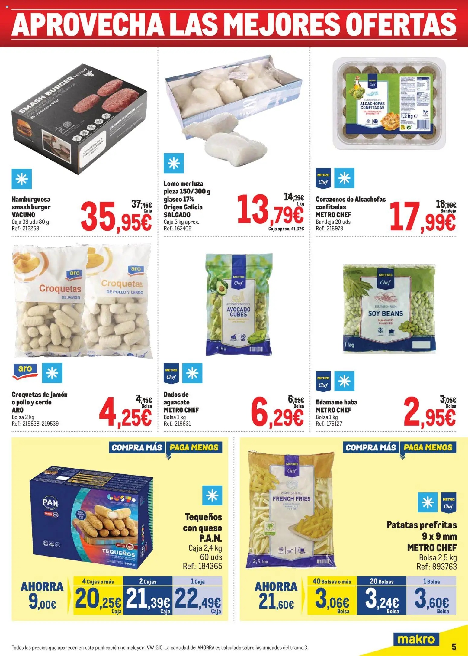 Makro Precios Centro │ válido desde el 15.06.2026 | Página: 5 | Productos: Cerdo, Bolsa, Bandeja, Caja