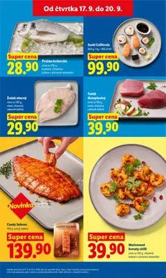 Náhled letáku Sushi California, 260 g, 1 kg = 384,23 Kč od 17.09.2026 | Strana: 11