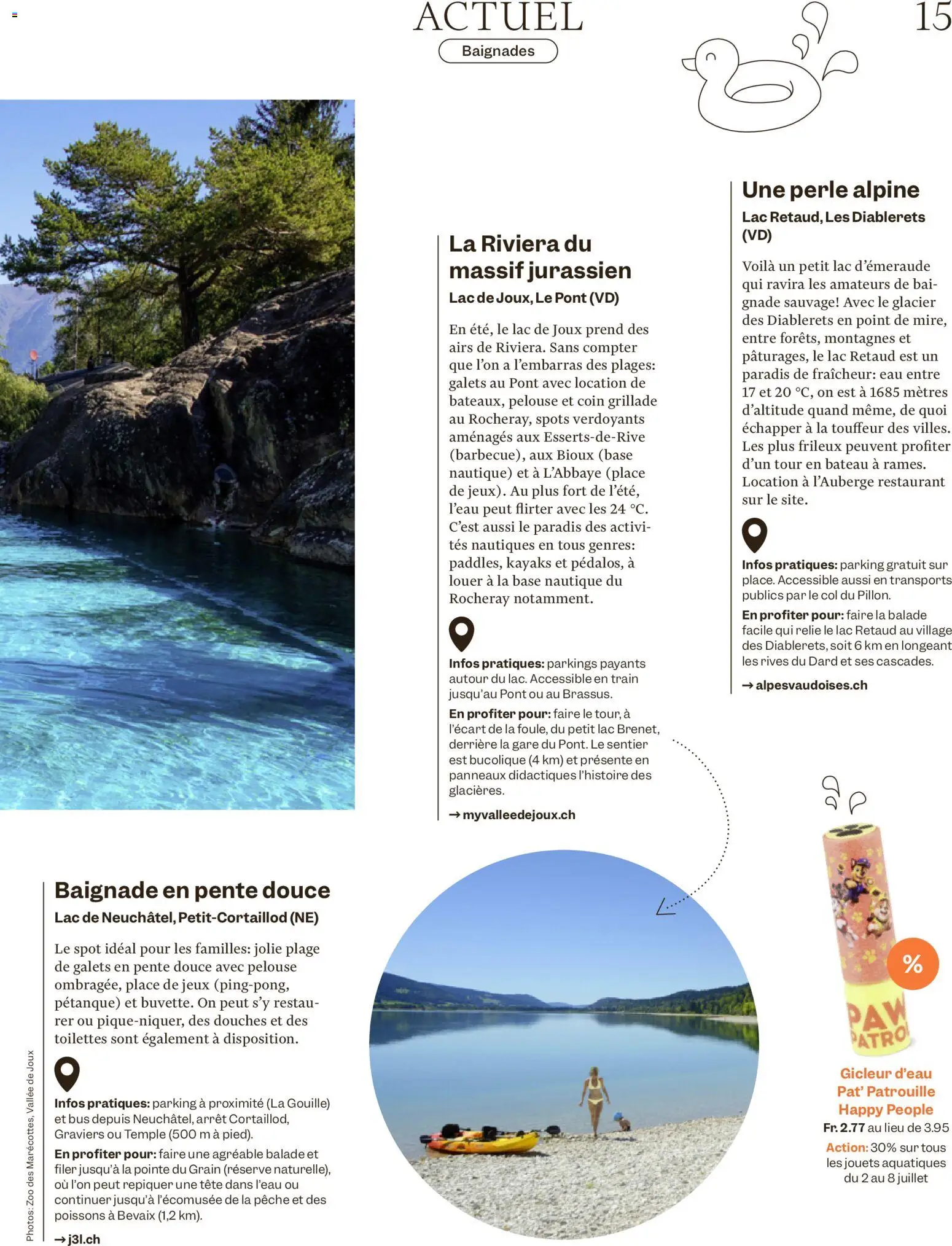 Migros aktionen Magazine FR – gültig ab 01.07.2026 | Seite: 15