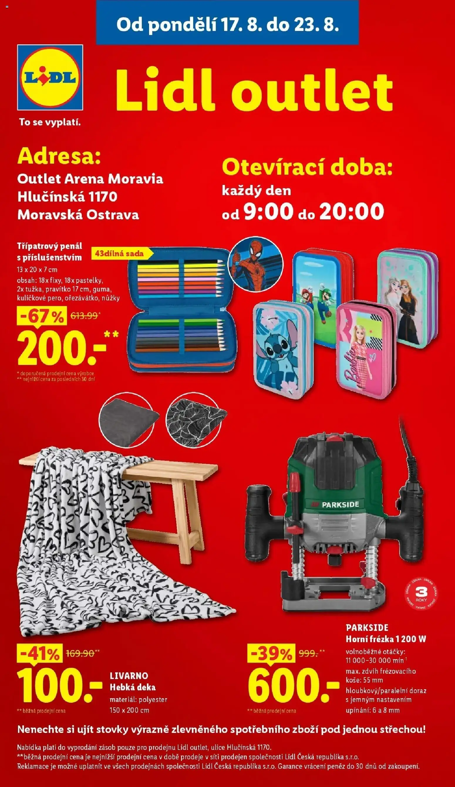 Lidl leták od 17.08.2026 - Nový akční leták | Strana: 45