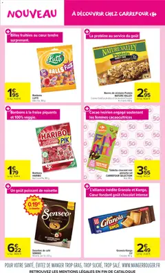 Carrefour Market - Prévisualisation de Carrefour Market Les nouveautés de juillet valide à partir de 07/07/2026 | Page: 5 | Produits: Abricot, Fraise, Chocolat, Céréales