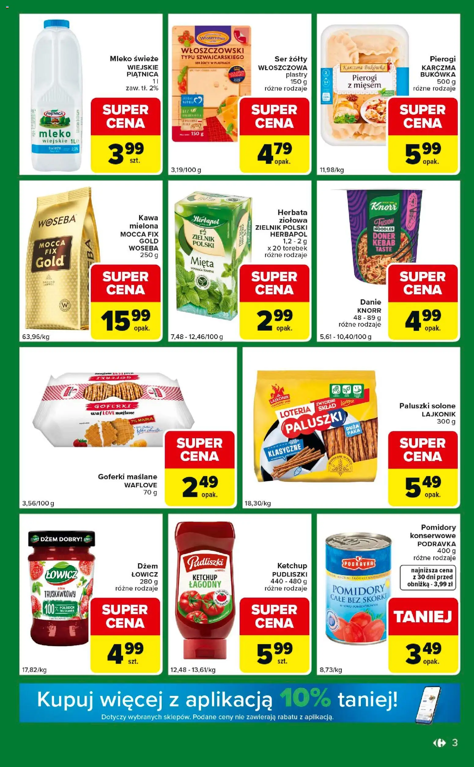 Carrefour gazetka - Express od 26.05.2026 | Strona: 3 | Produkty: Mięta, Dżem, Kawa, Pomidory