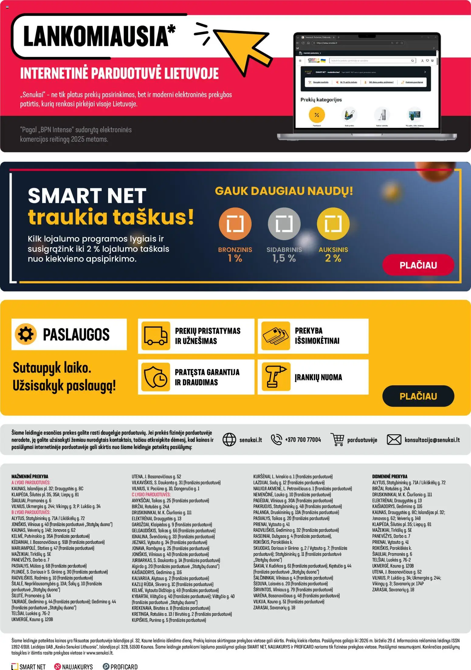 Senukai akcijos nuo 03.06.2026 | Puslapis: 32 | Prekių: Duona
