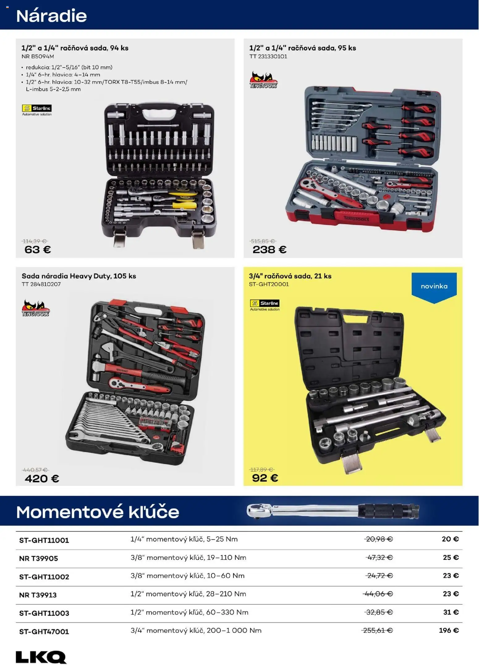 Nové Auto Kelly akcie – leták je platný od 13.07.2026 | Strana: 26 | Produkty: Náradie