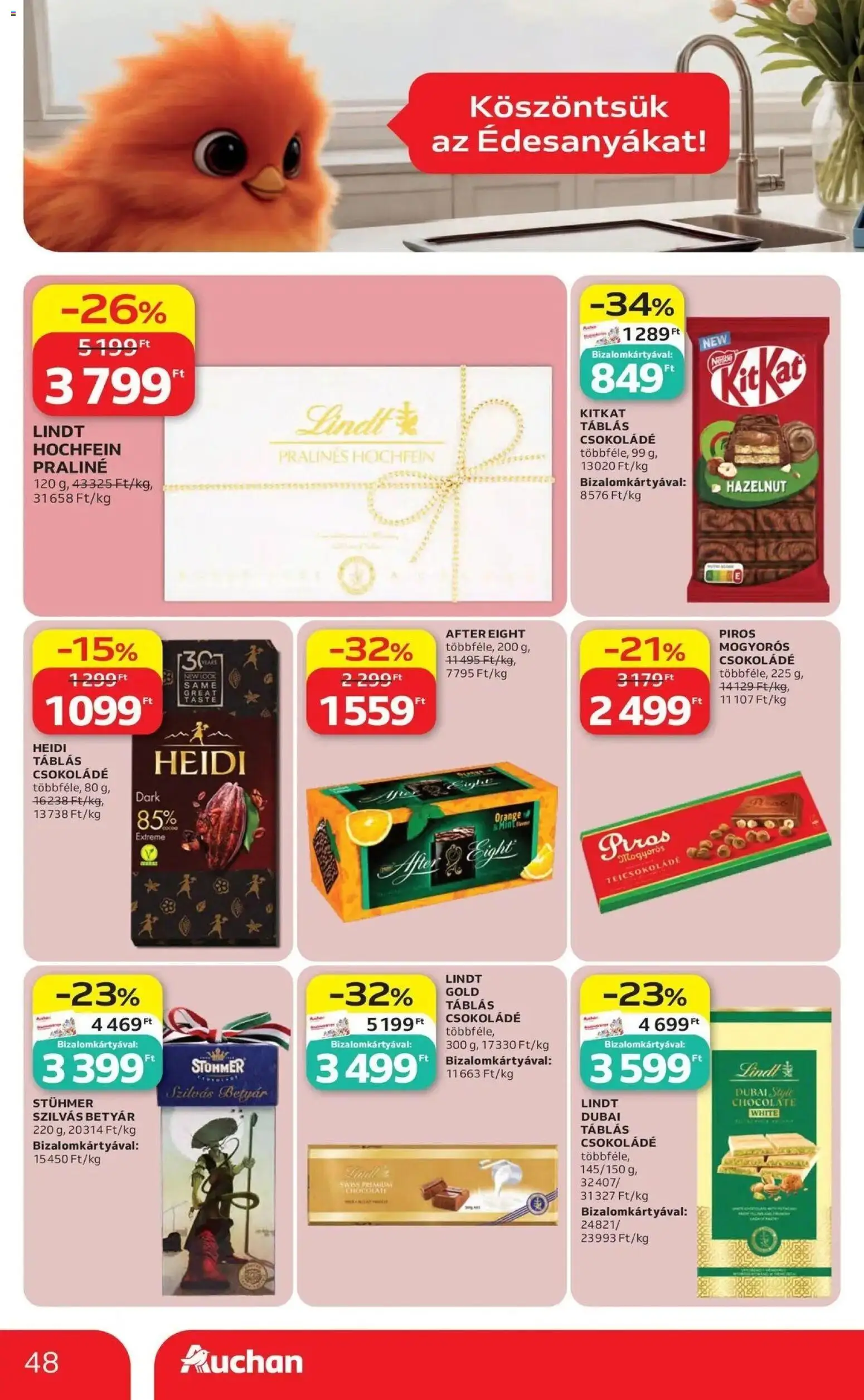 Auchan akciós ujság - amely érvényes a következő dátumtól: 30.04.2026 | Oldal: 48