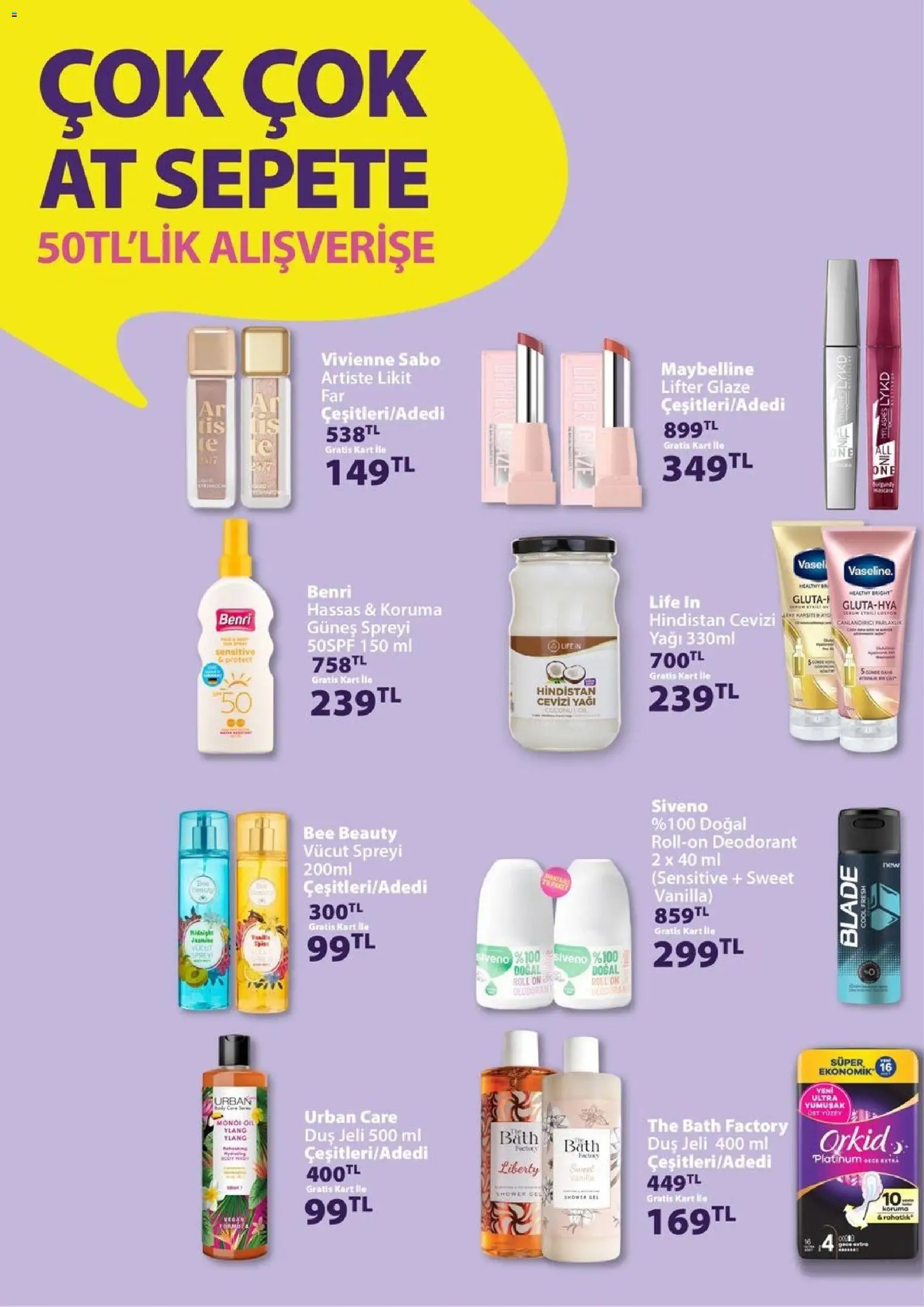 Gratis Katalog - 01 Temmuz 2026 tarihinden itibaren geçerlidir | Sayfa: 4