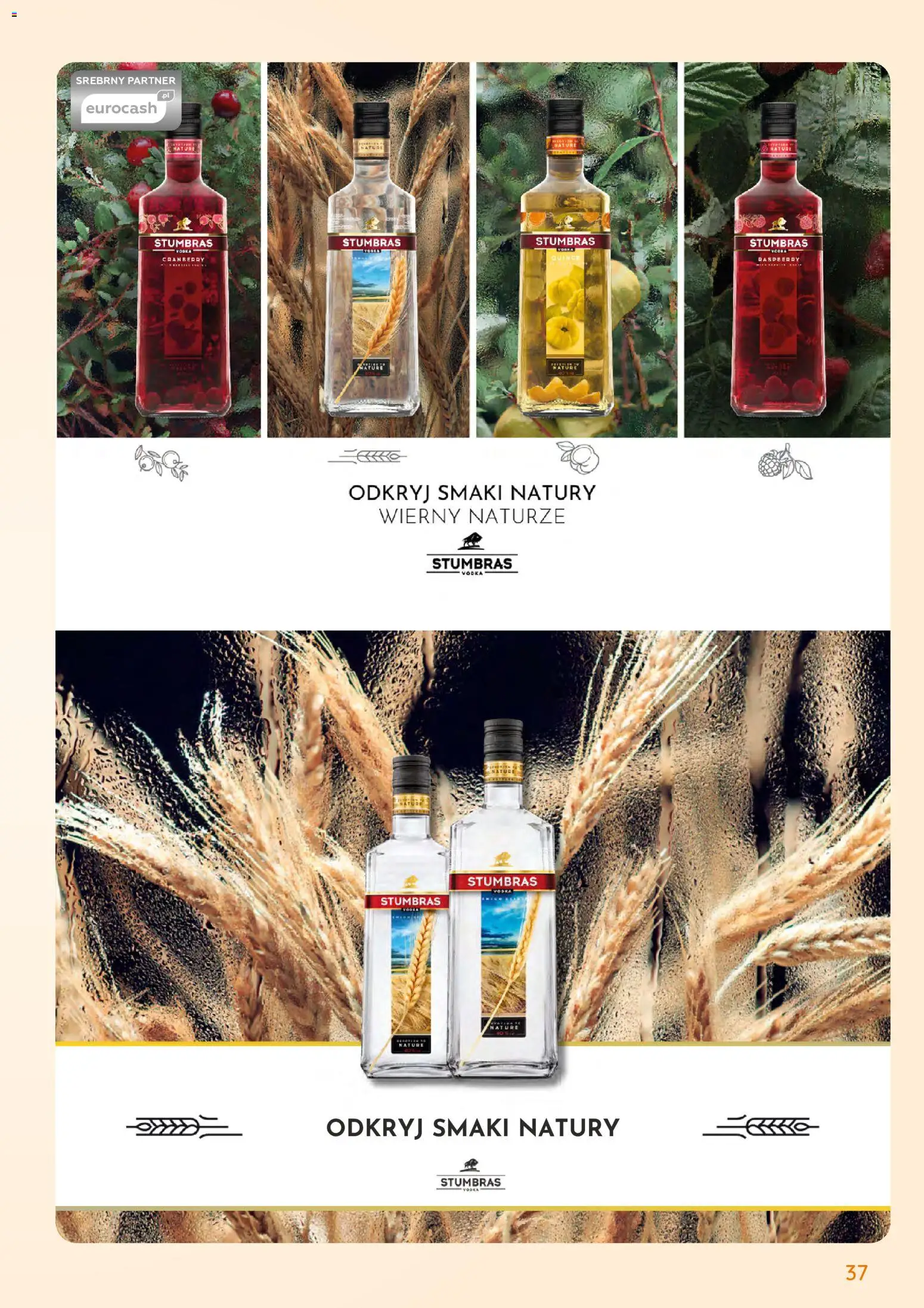 Eurocash gazetka - Oferta Handlowa od 01.06.2026 | Strona: 37 | Produkty: Vodka, Wódka