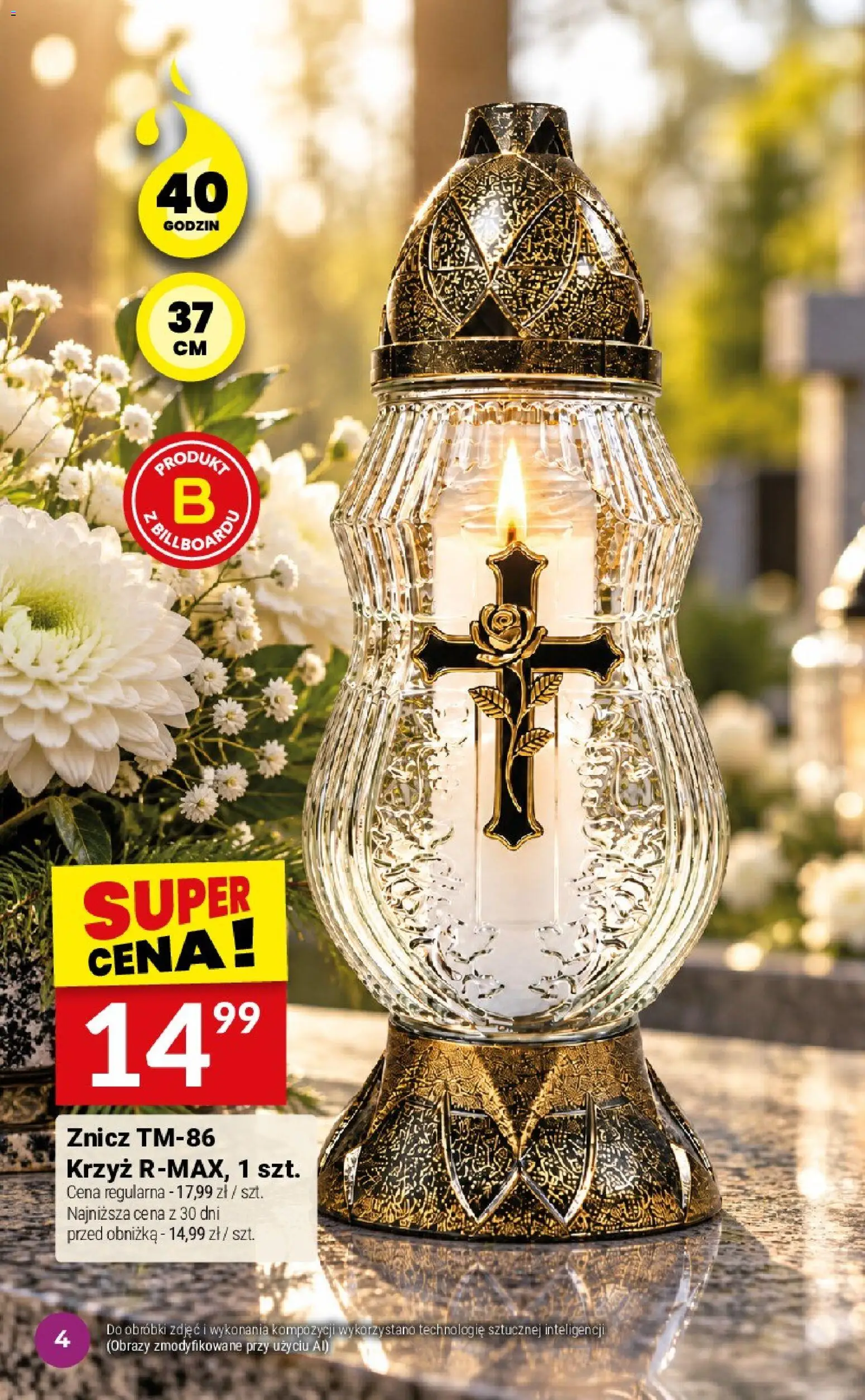 Twój Market gazetka - Katalog zniczy od 30.09.2026 | Strona: 4