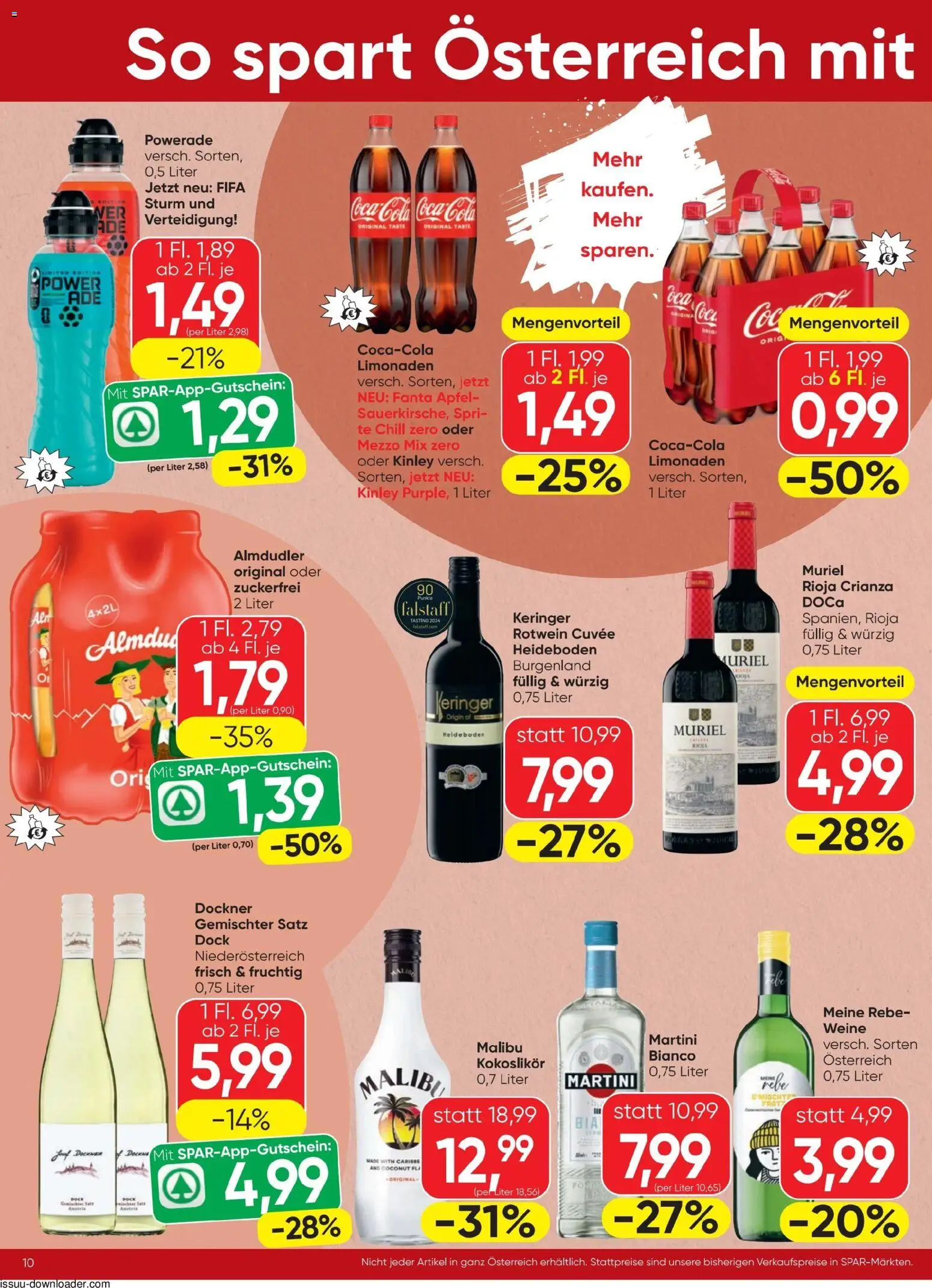 Spar - Flugblatt gültig ab 07.05.2026 | Seite: 10 | Produkte: Äpfel