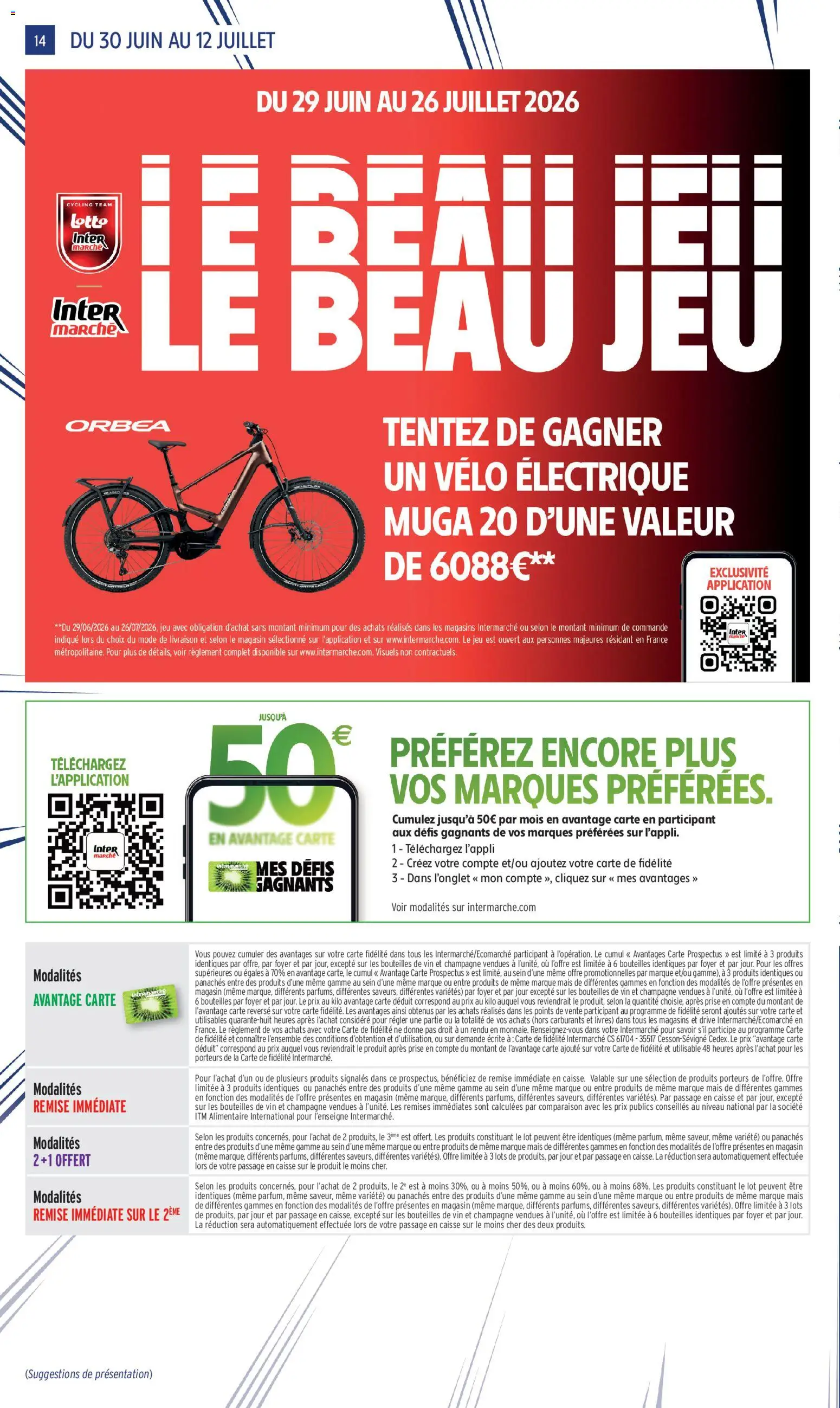 {H1} | Page: 14 | Produits: Vélo électrique, Champagne, Prise, Vin