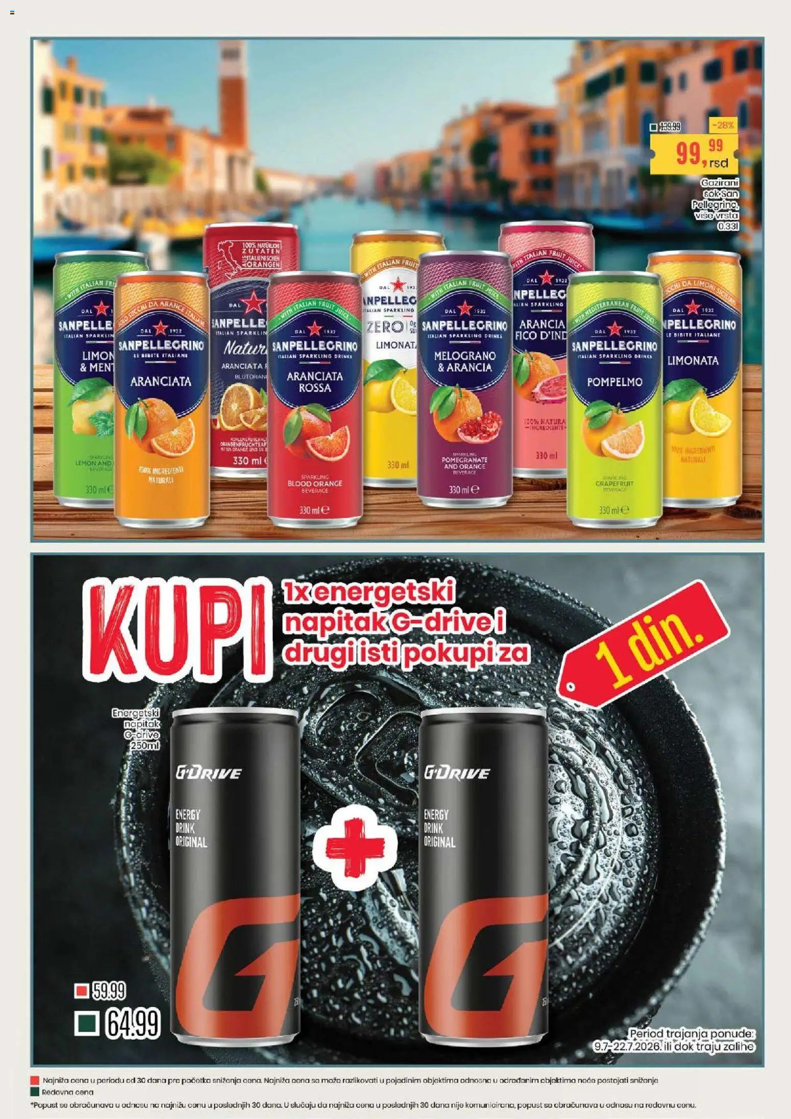 Aroma Market katalog - važi od 09.07.2026 | Strana: 10 | Proizvode: So, Sok