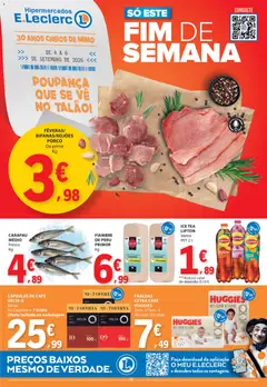 Pré-visualização E.Leclerc Catálogo Fim de Semana válido de 04/09/2026