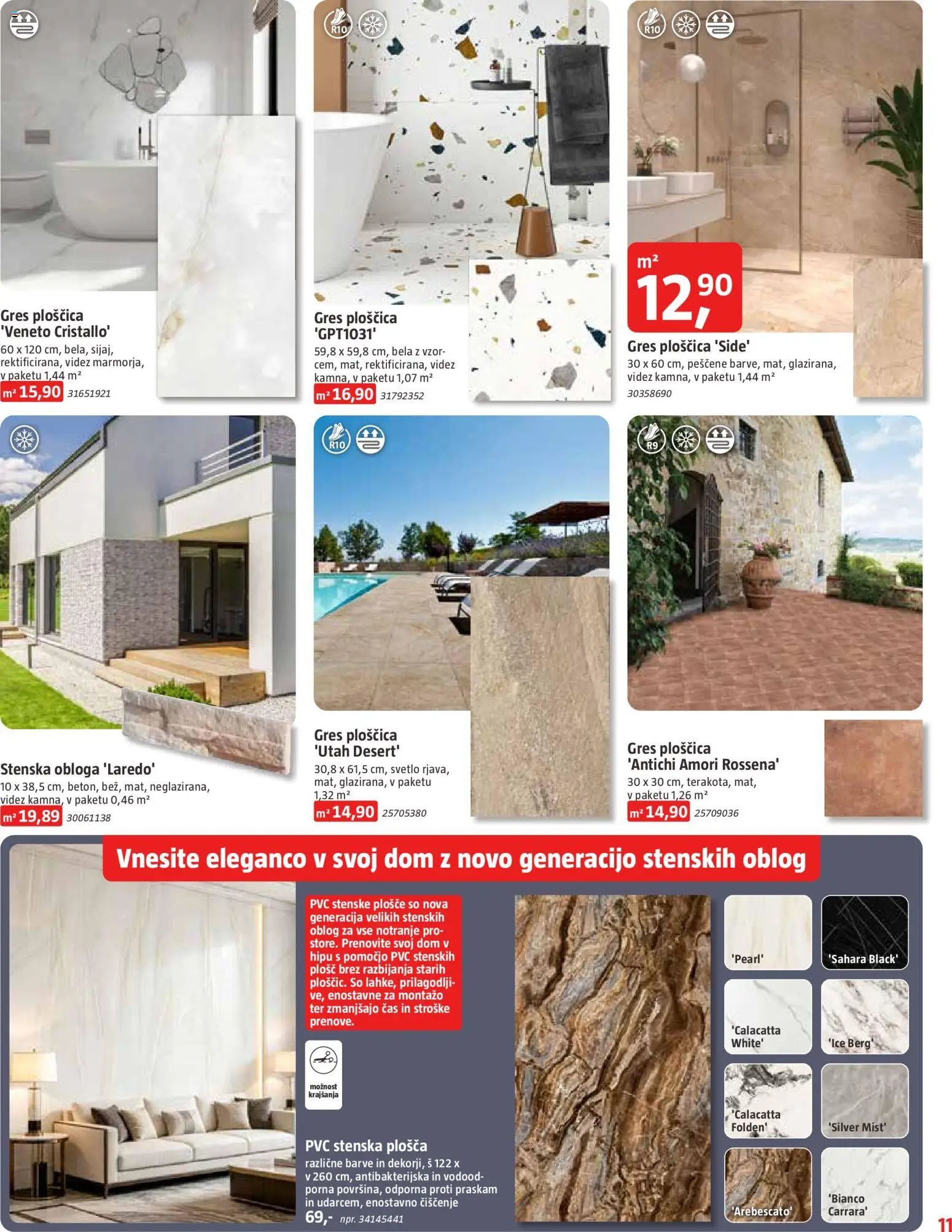 Novi Bauhaus katalog ponudbe – veljaven od 29.07.2026 | Stran: 11