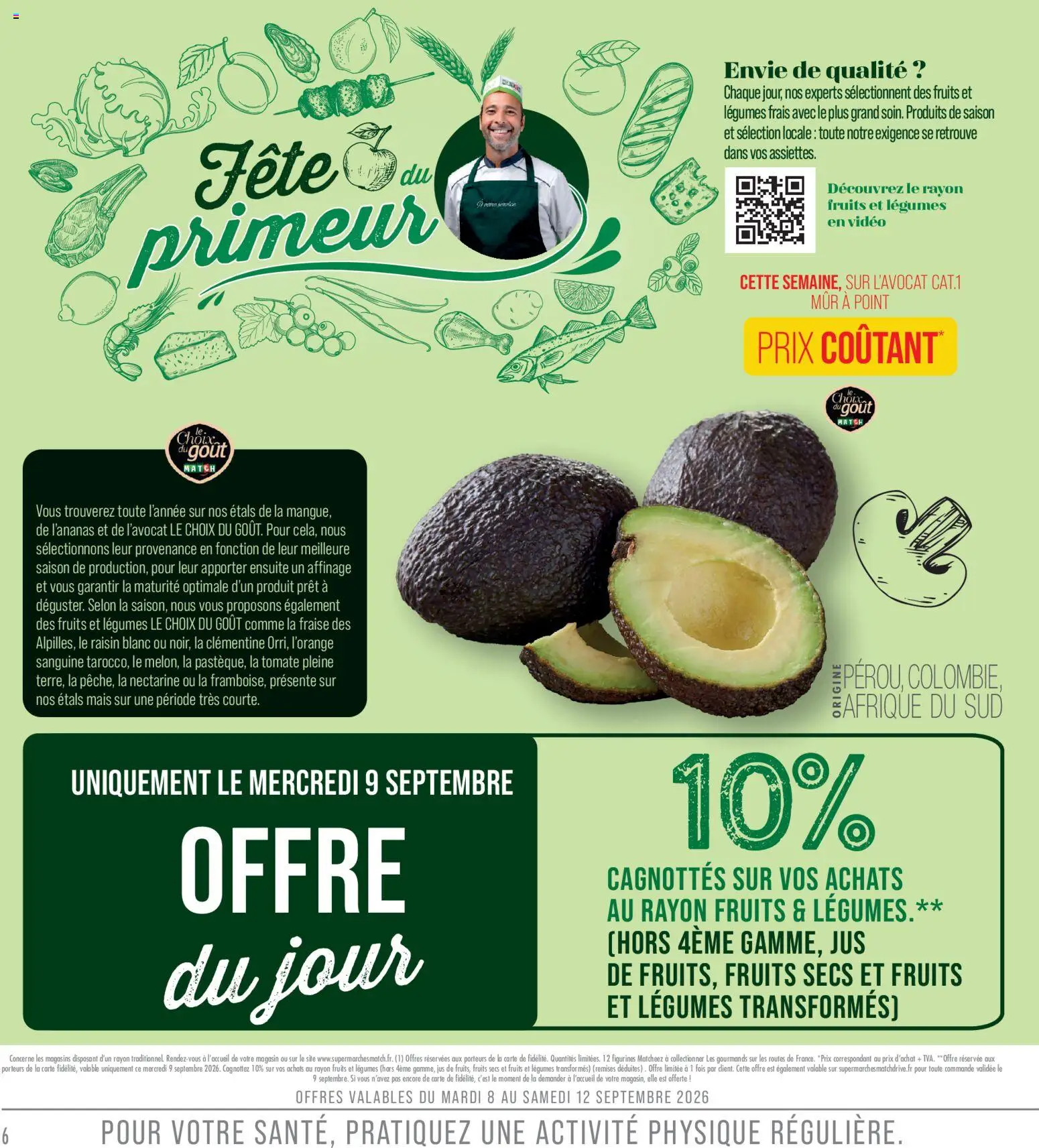 {H1} | Page: 6 | Produits: Fraise, Tomate, Mais, Figurines