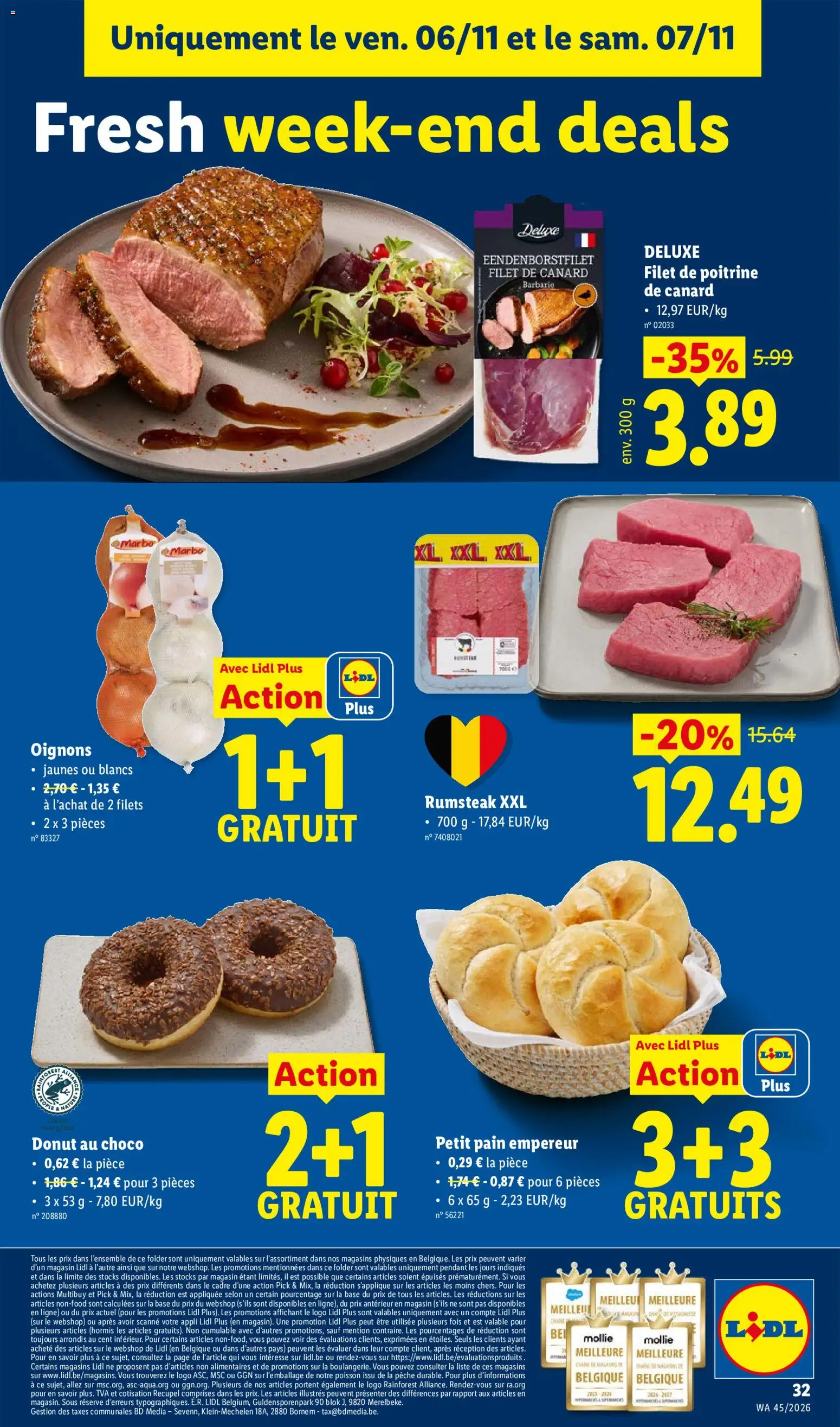 {H1} | Pagina: 32 | Producten: Steak, NOS, La, Filet