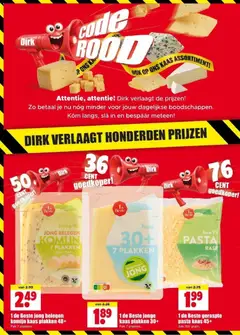 Dirk folder / publicité - Voorbeeld van een folder van Dirk, geldig van 29.04.2026 | Pagina: 2 | Producten: Zak, Komijn, Kom, Kaas