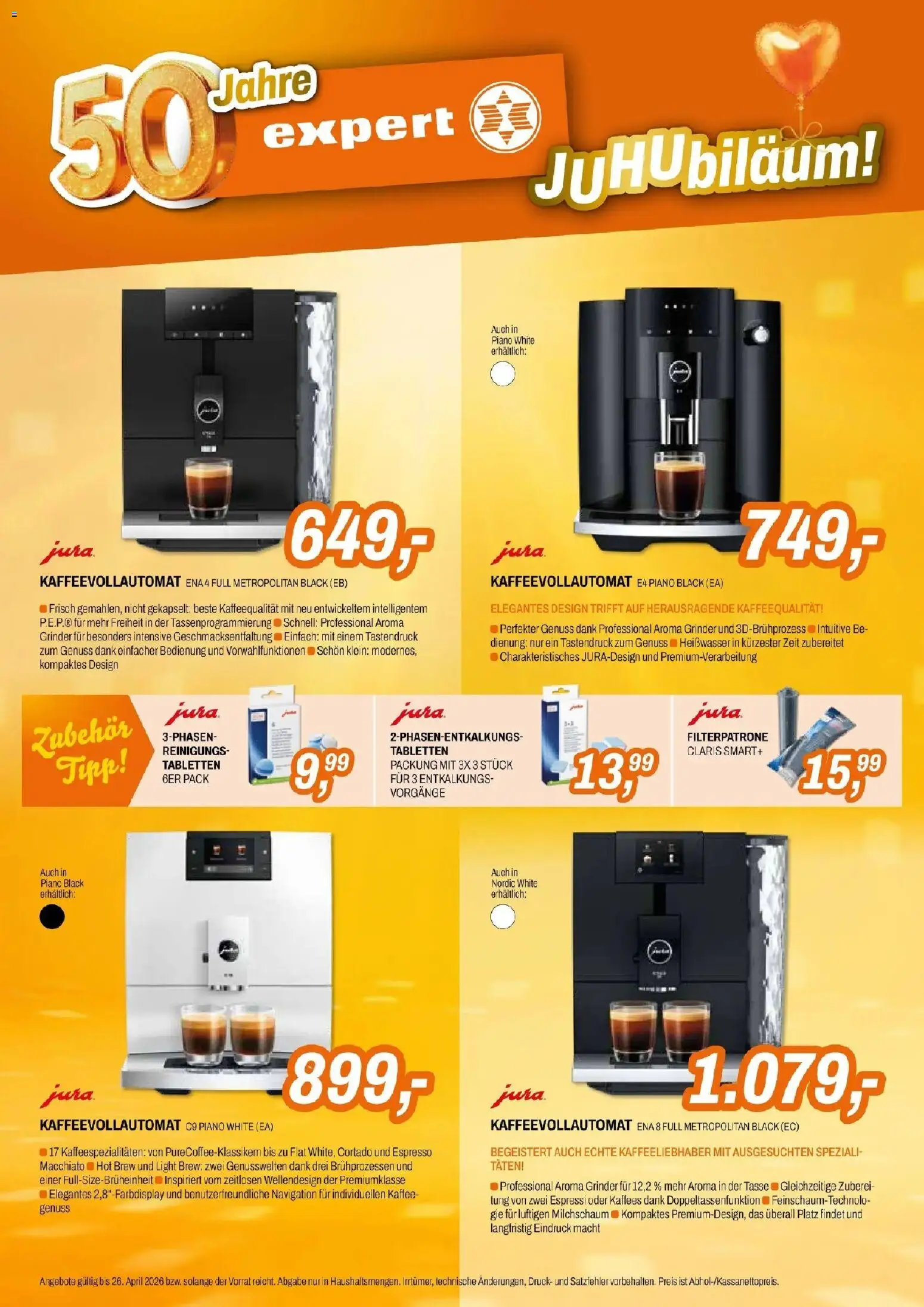 Expert St. Johann Im Pongau, Obertrum Am See gültig ab 13.04.2026 | Seite: 12 | Produkte: Navigation, Kaffee