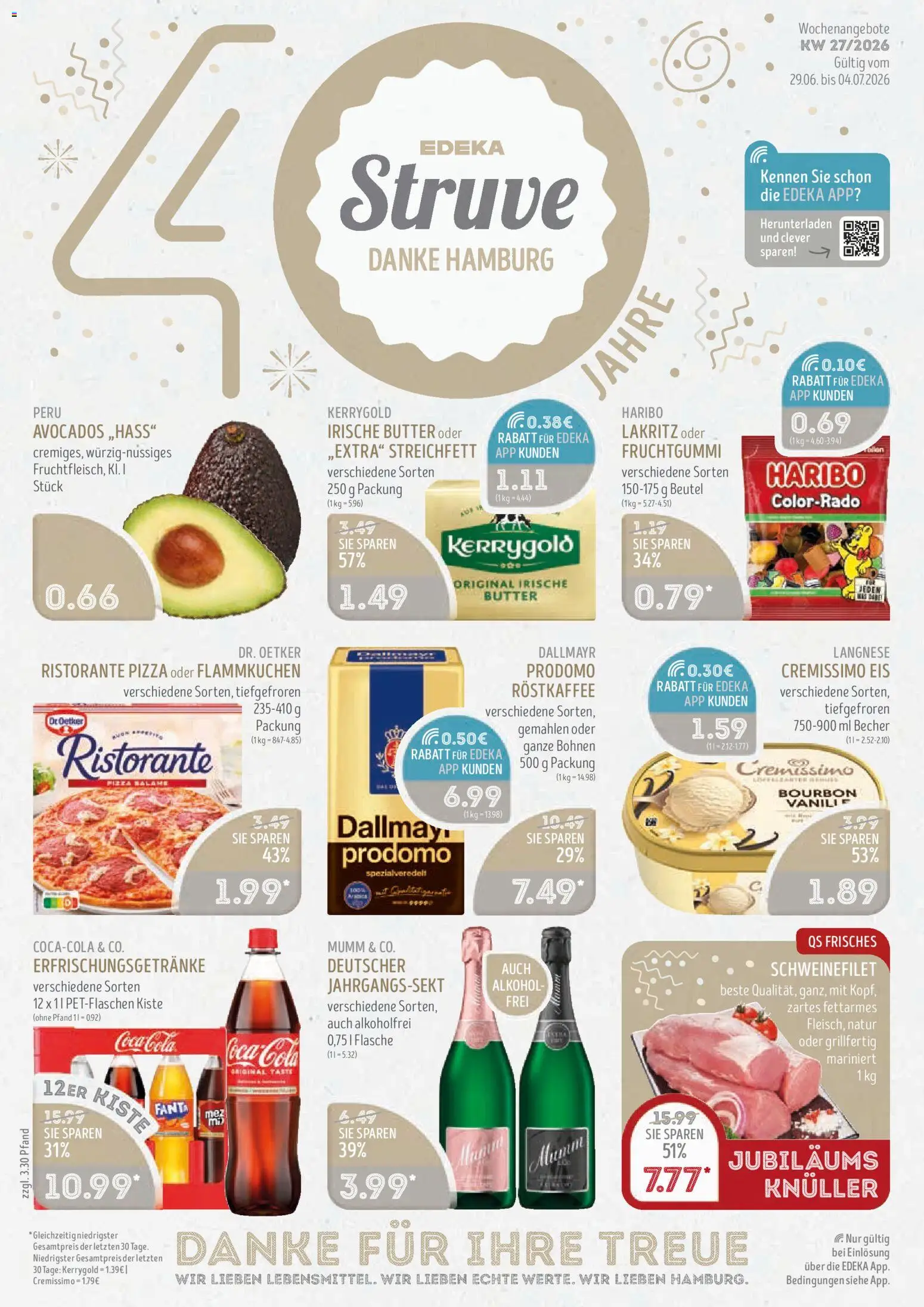 Edeka Struve Prospekt | 29.06.2026 | Wie erhält man einen begrenzten Rabatt? | Deutschland