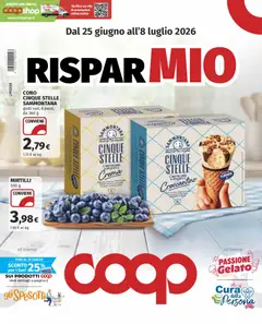 Anteprima del volantino COOP volantino Genova valido a partire dal 25/06/2026