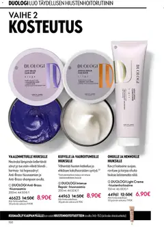 Oriflame-mainoslehti voimassa 03.06.2026 alkaen | Sivu: 150 | Tuotteet: Hoitoaine, Hiusnaamio, Hiustenhoitoaine