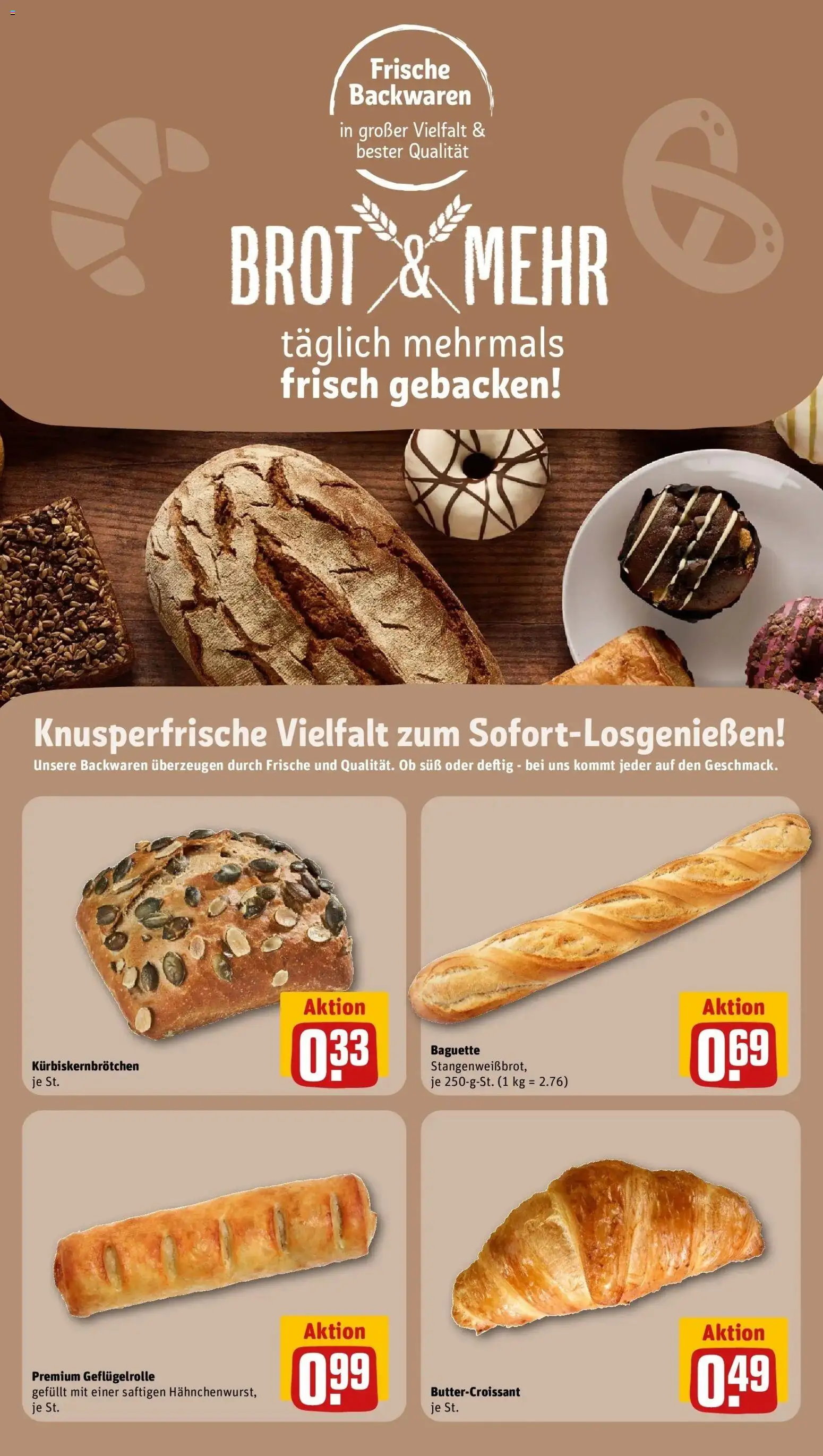 Rewe Prospekt Dortmund	 – gültig ab 27.04.2026 | Seite: 27 | Produkte: Baguette, Brot