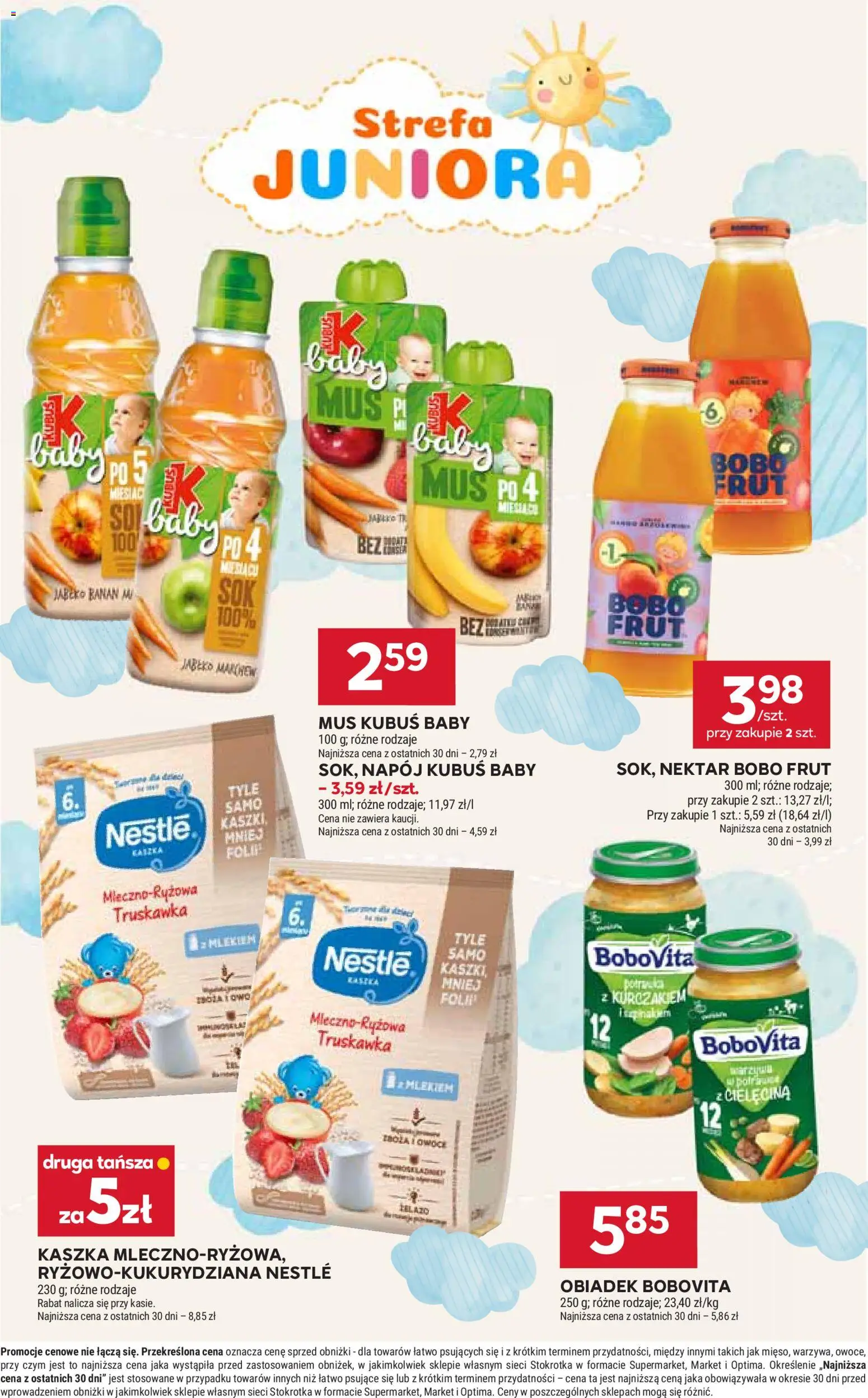 Stokrotka gazetka - Market od 23.07.2026 | Strona: 36 | Produkty: Stokrotka, Bobo frut, Banan, Owoce