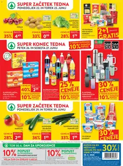 Spar katalog akcije – veljaven od 24.06.2026 | Stran: 47 | Izdelki: Ementalec, Sladoled, Solata, Krompir