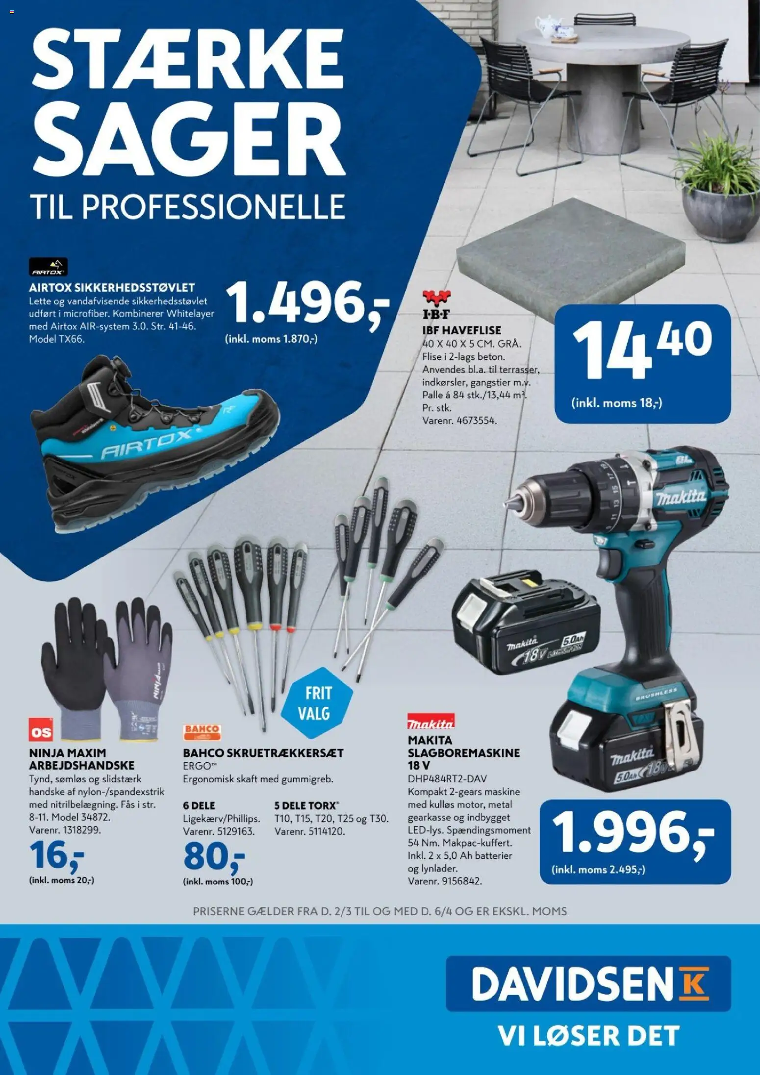 Davidsen tilbudsavis – gyldig fra 02/03/2026 | Side: 1 | Produkter: Batterier