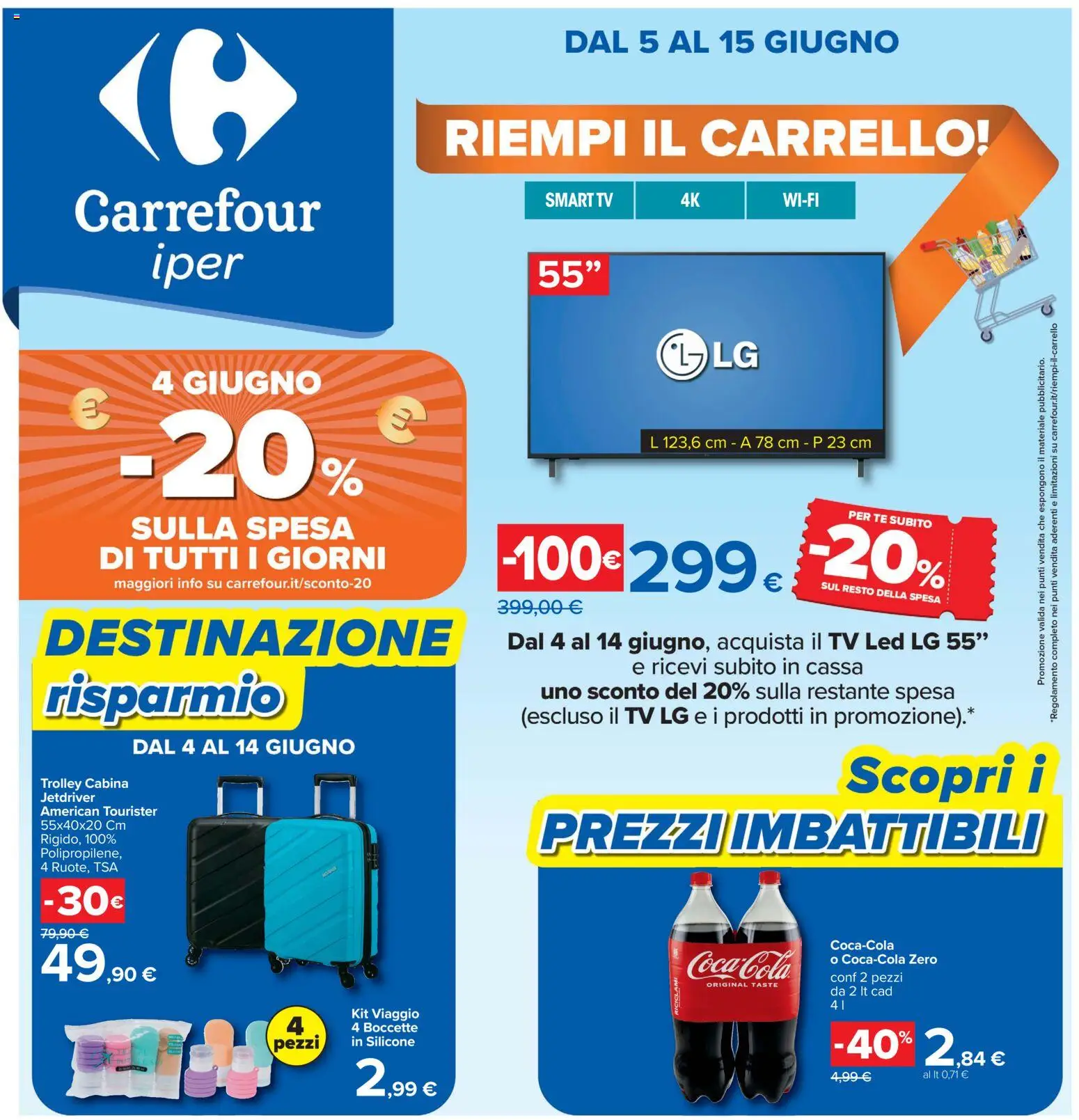 Volantino Carrefour del 05.06.2026 | Pagina: 1