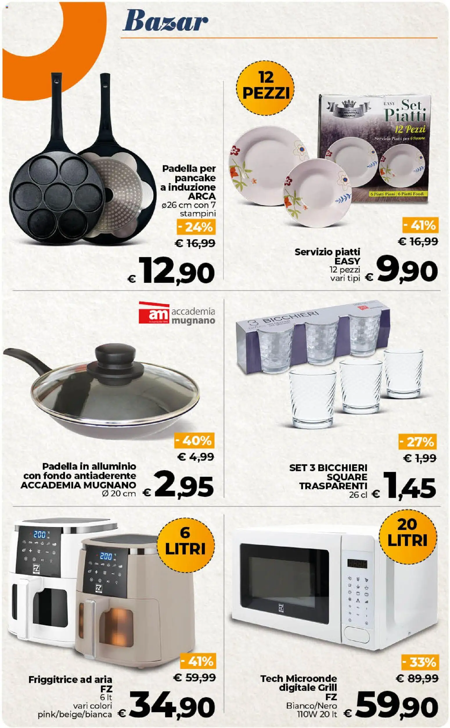 Volantino Ipercoop del 13/10/2026 | Pagina: 57 | Prodotti: Microonde, Friggitrice ad aria, Alluminio, Friggitrice