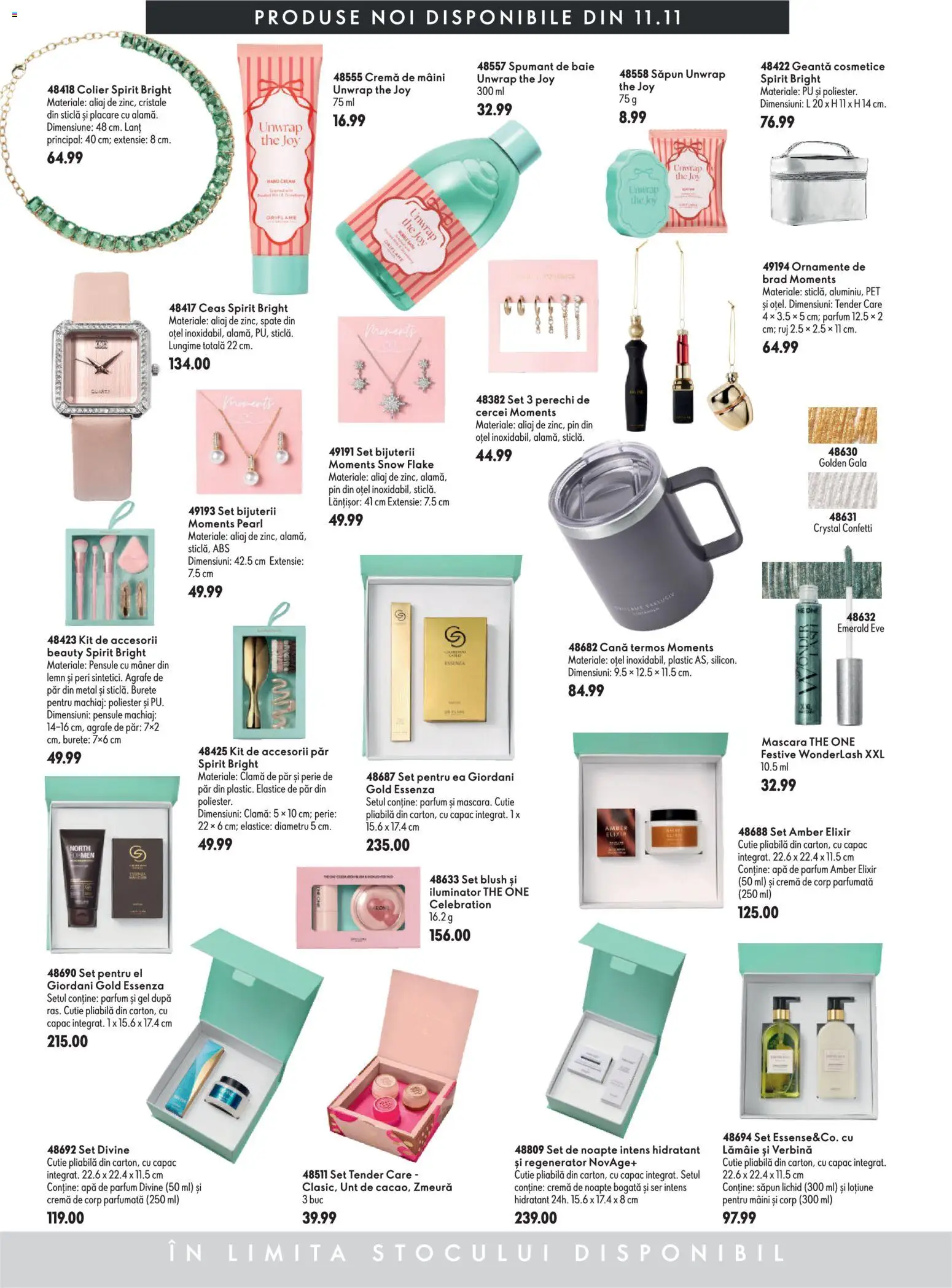 Noul catalog Oriflame – valabil de la 11.11.2026 | Pagină: 2 | Produse: Ruj, Săpun, Săpun lichid, Lămâie