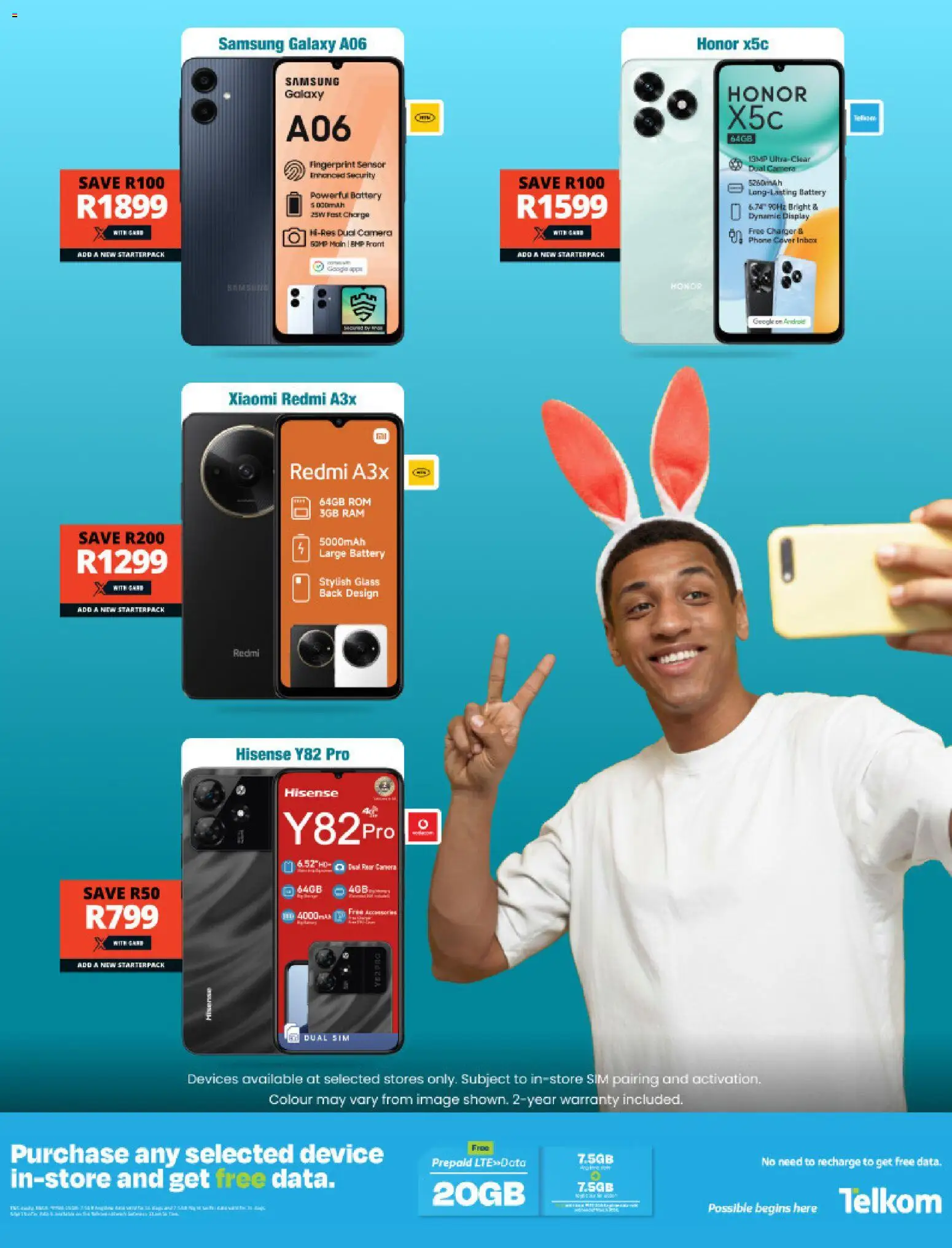 New Checkers catalogue – valid from 16.03.2026 | Page: 3 | Products: Sim, Phone, Camera, Charger