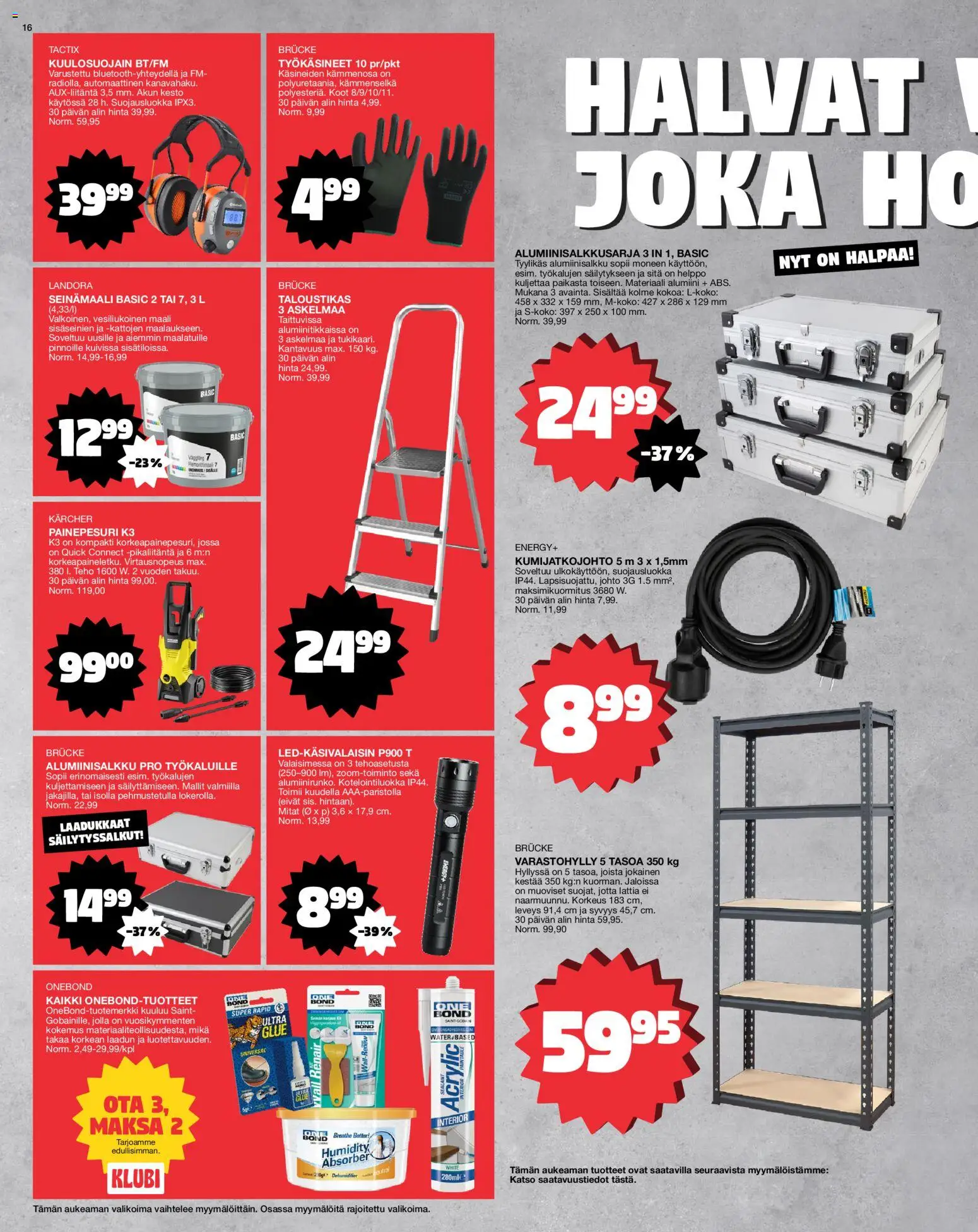 Tokmanni tarjoukset – voimassa 31/08/2026 alkaen | Sivu: 16