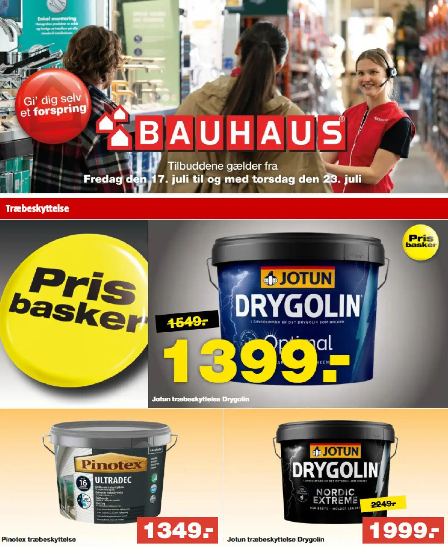Bauhaus - Tilbudsavis (17/07 catalogue cover