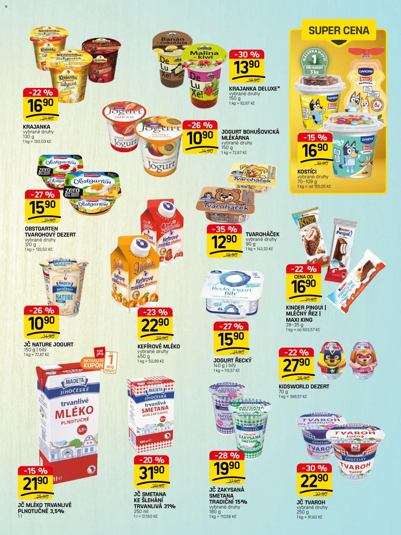Flop leták - FlopTop od 28.10.2026 | Strana: 5 | Produkty: Řecký jogurt, Jogurt, Kinder Pinguí, Dezert