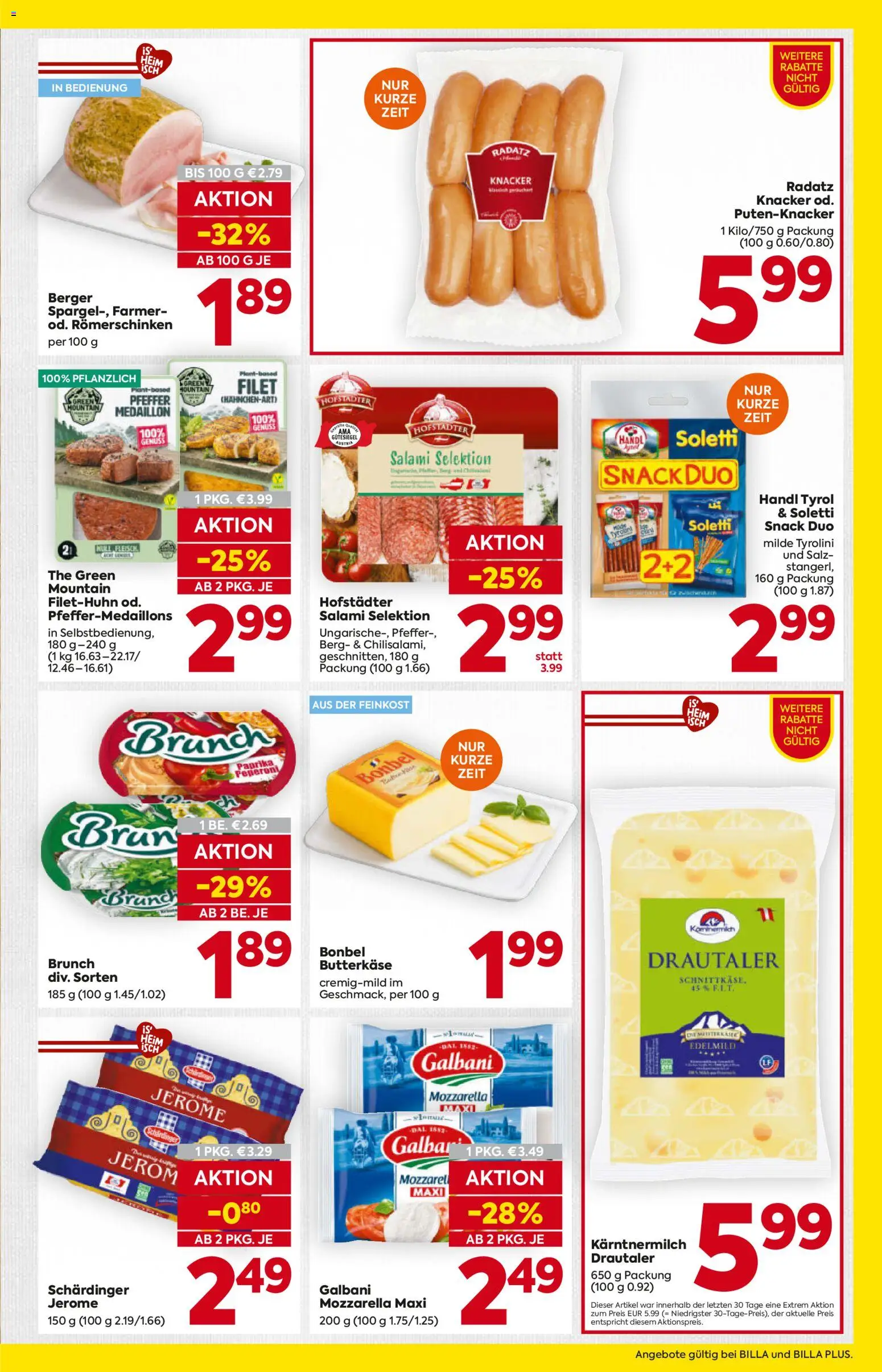 Billa - Flugblatt gültig ab 07.04.2026 | Seite: 7 | Produkte: Salz, Pfeffer, Salami